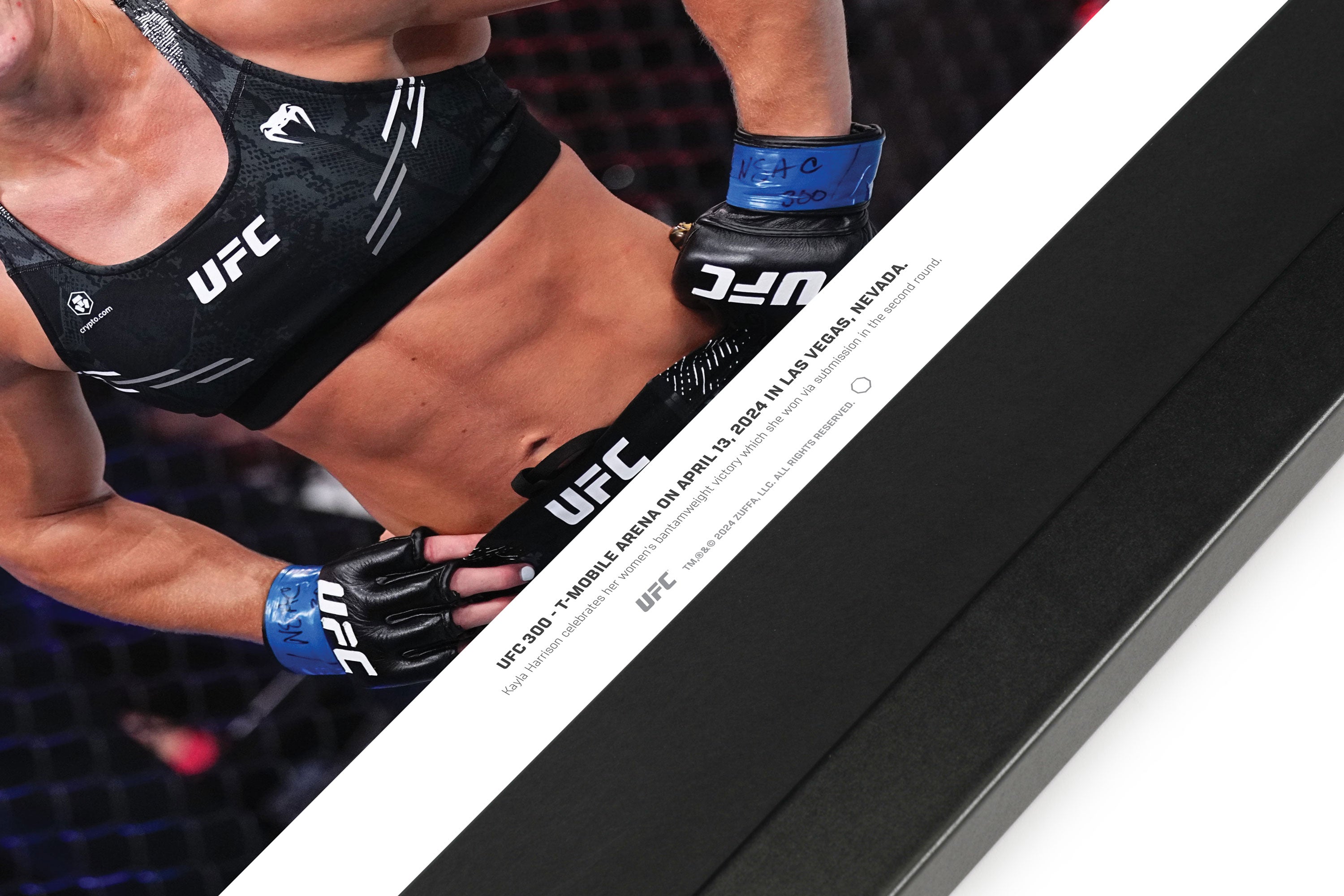 Kayla Harrison Signed ‘Celebration’ Photo UFC 300: Pereira vs Hill