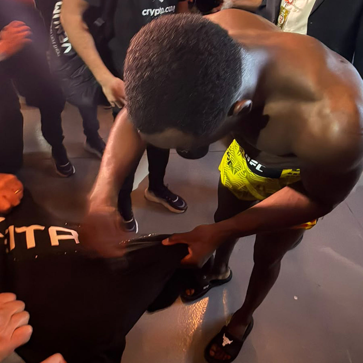 Losene Keita Signed 1-of-1 Fight Worn Jersey UFC 333: Volkanovski vs Evloev