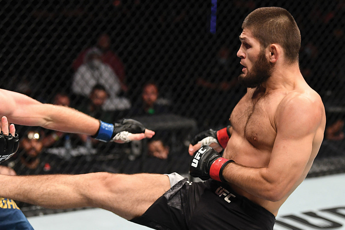 Khabib Nurmagomedov Signed Photo UFC 254 Fight