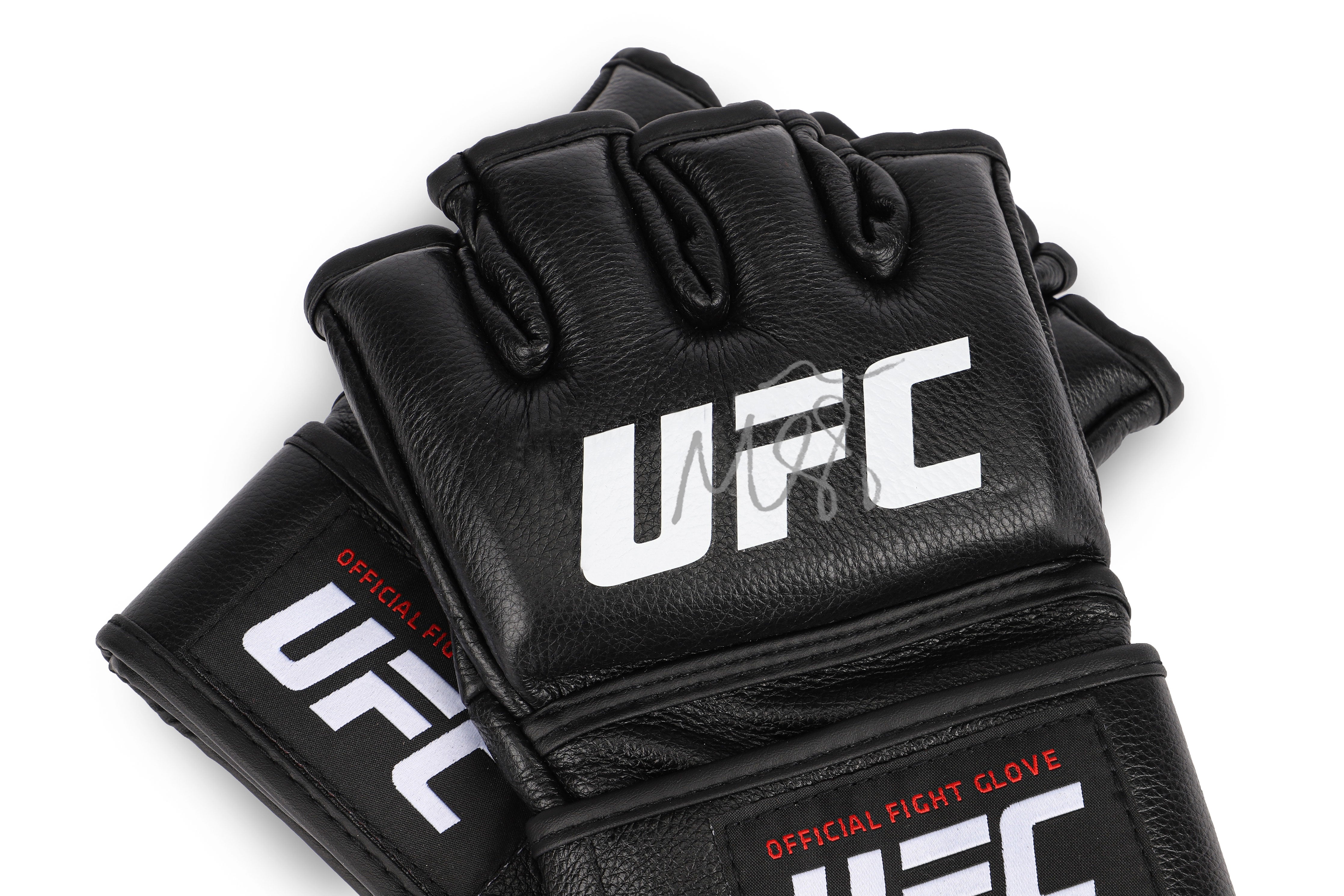 Khamzat Chimaev Signed Official UFC Replica Gloves