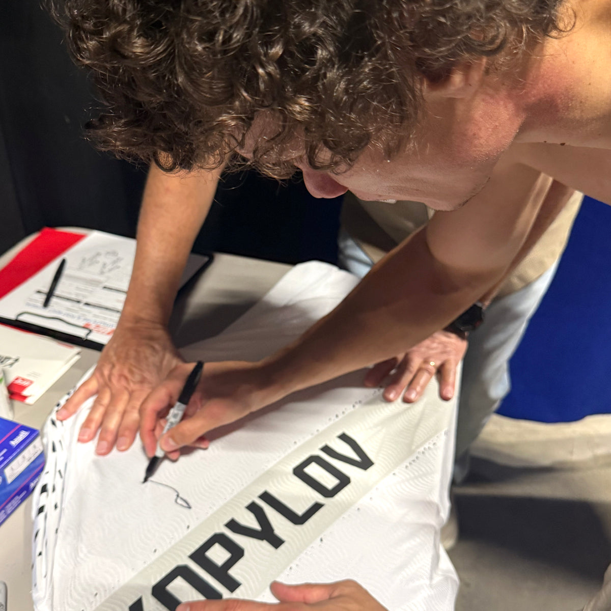 Roman Kopylov Signed 1-of-1 Fight Worn Jersey UFC 332: Silva vs Wang