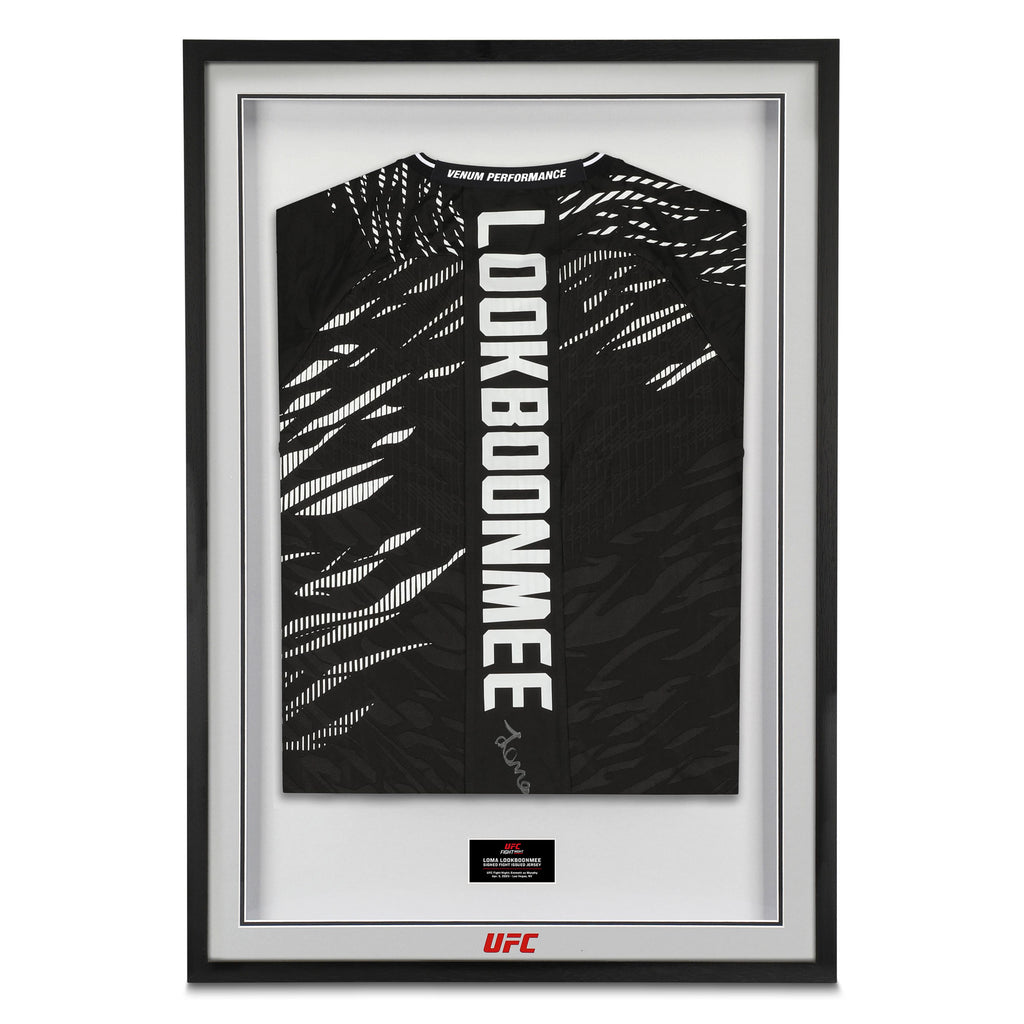Loma Lookboonmee Signed 1-of-1 Fight Issued Jersey UFC Fight Night: Emmett vs Murphy