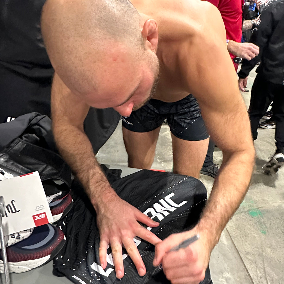 Julien Leblanc Signed 1-of-1 Fight Worn Jersey UFC Fight Night: Buckley vs Malott