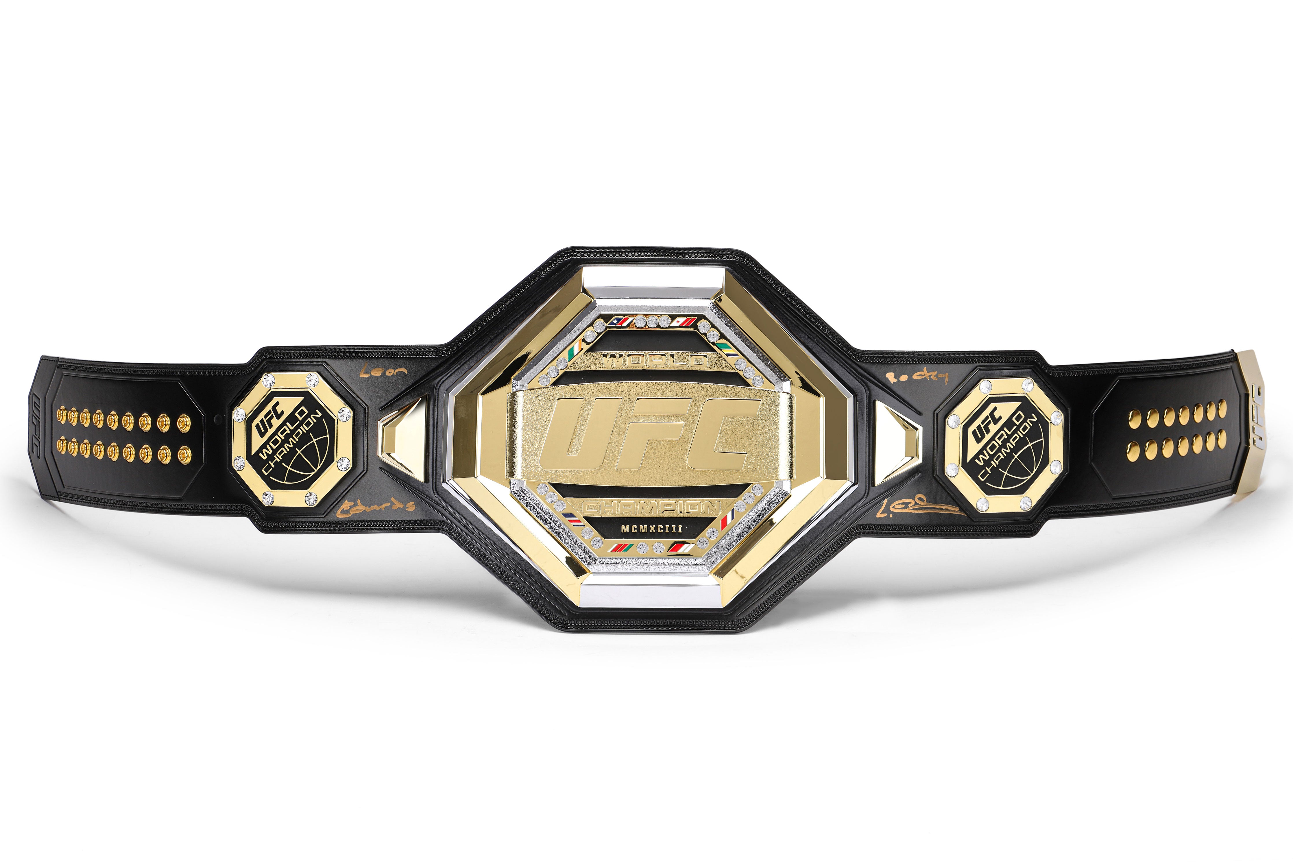 Jon Jones Signed UFC Legacy Championship Replica Belt - Jon Jones ...