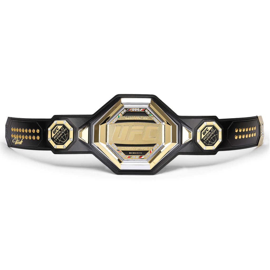 Israel Adesanya Signed UFC Legacy Championship Replica Belt