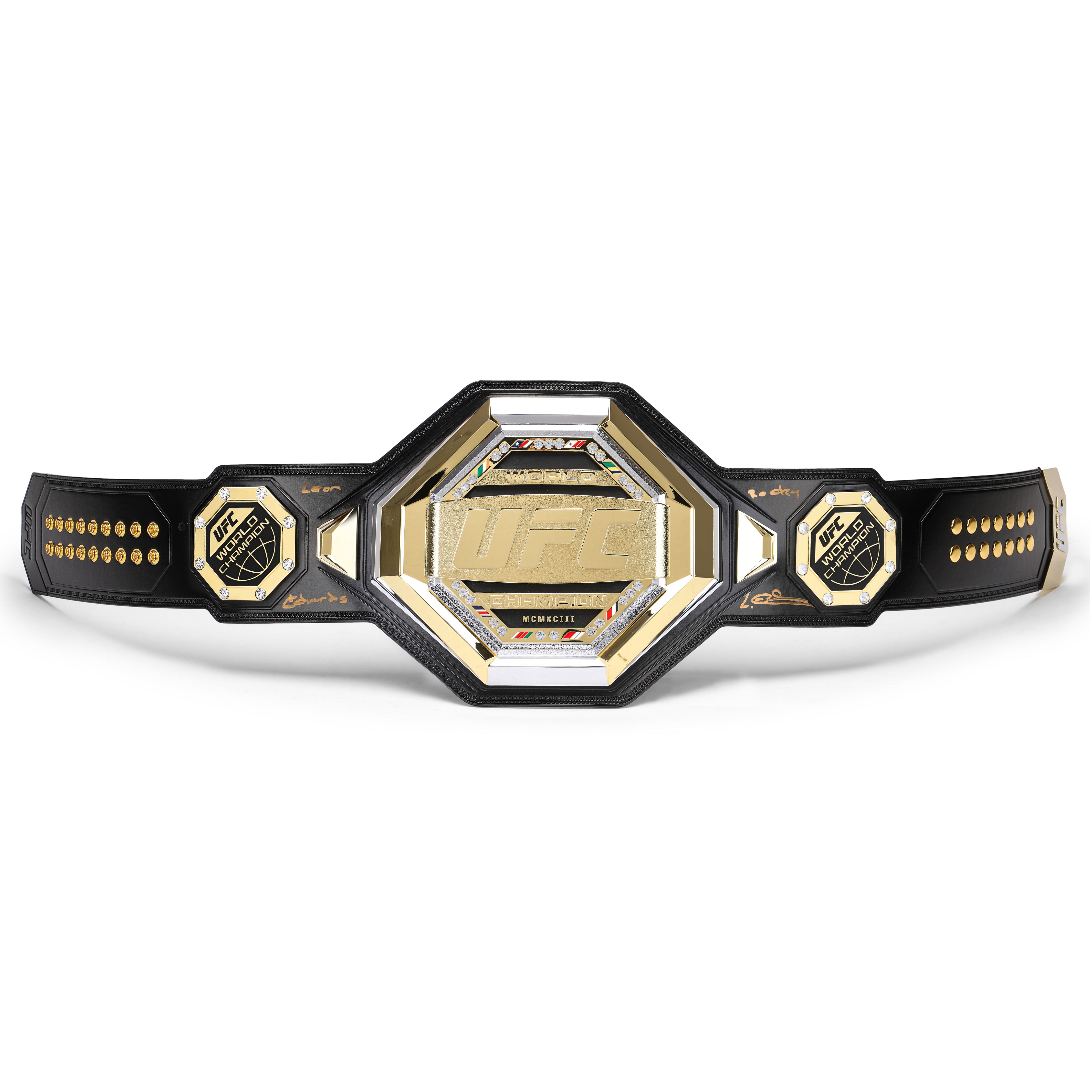Leon Edwards Signed Championship Replica Belt