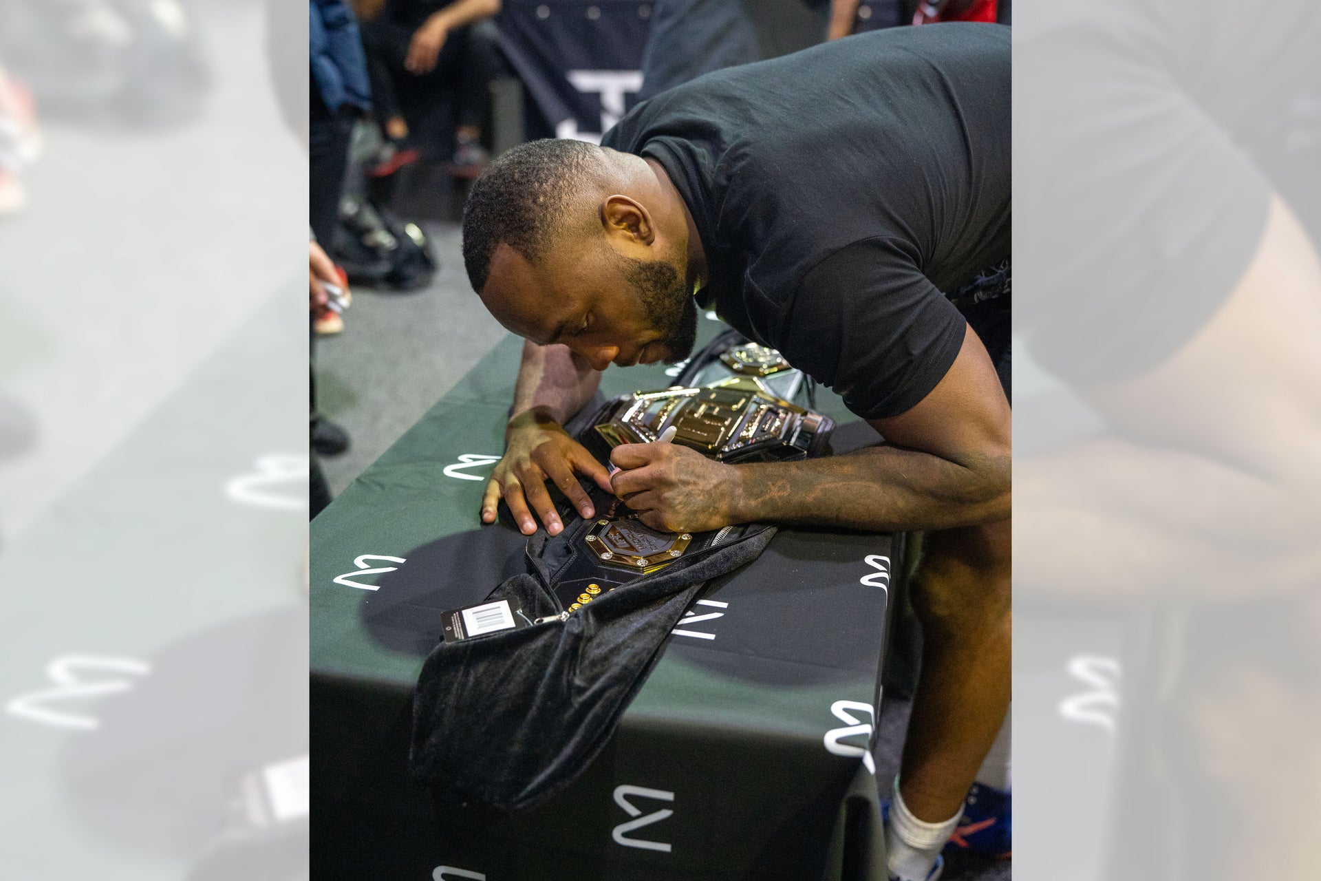 Leon Edwards Signed Championship Replica Belt