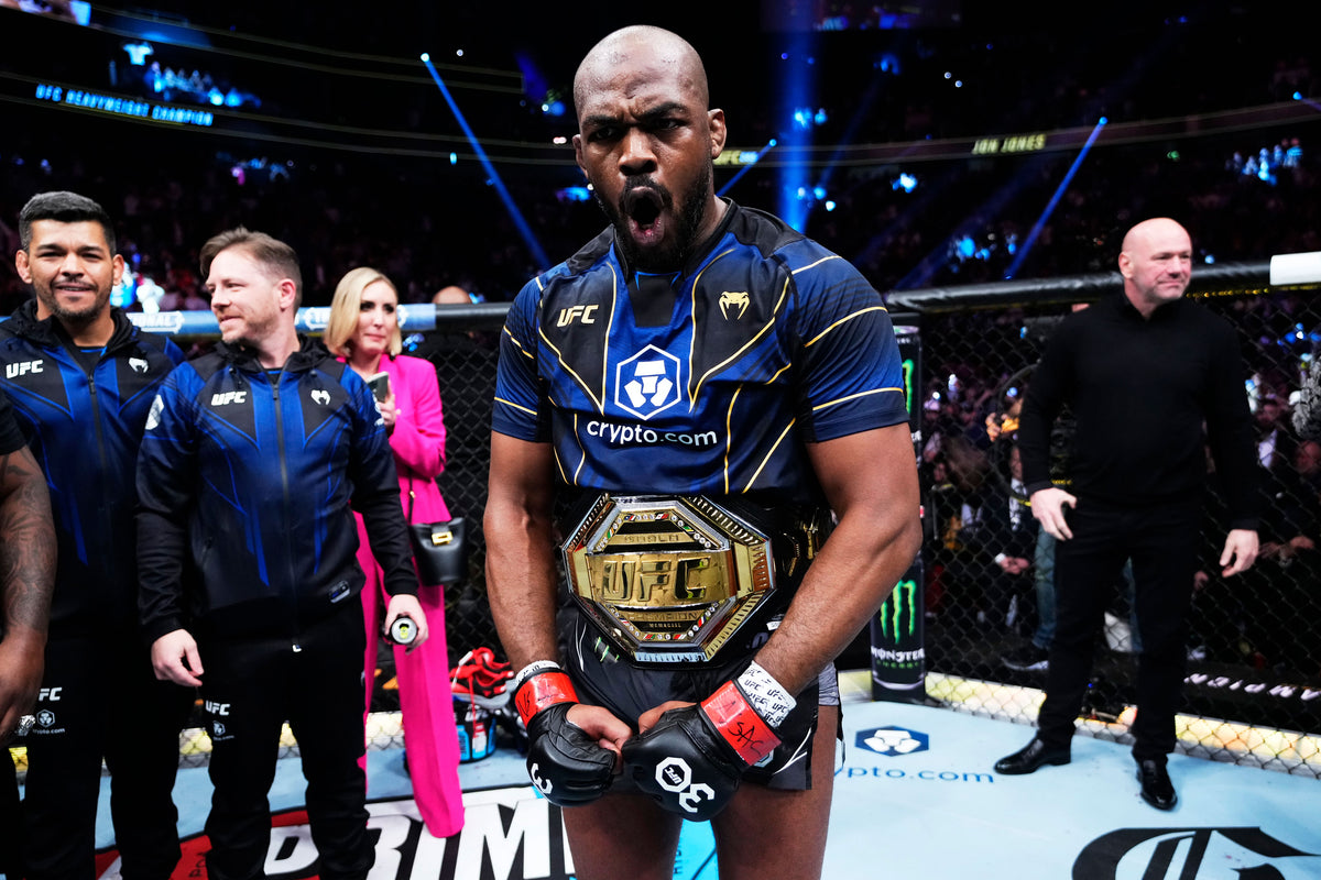 Jon Jones Signed UFC Legacy Championship Replica Belt