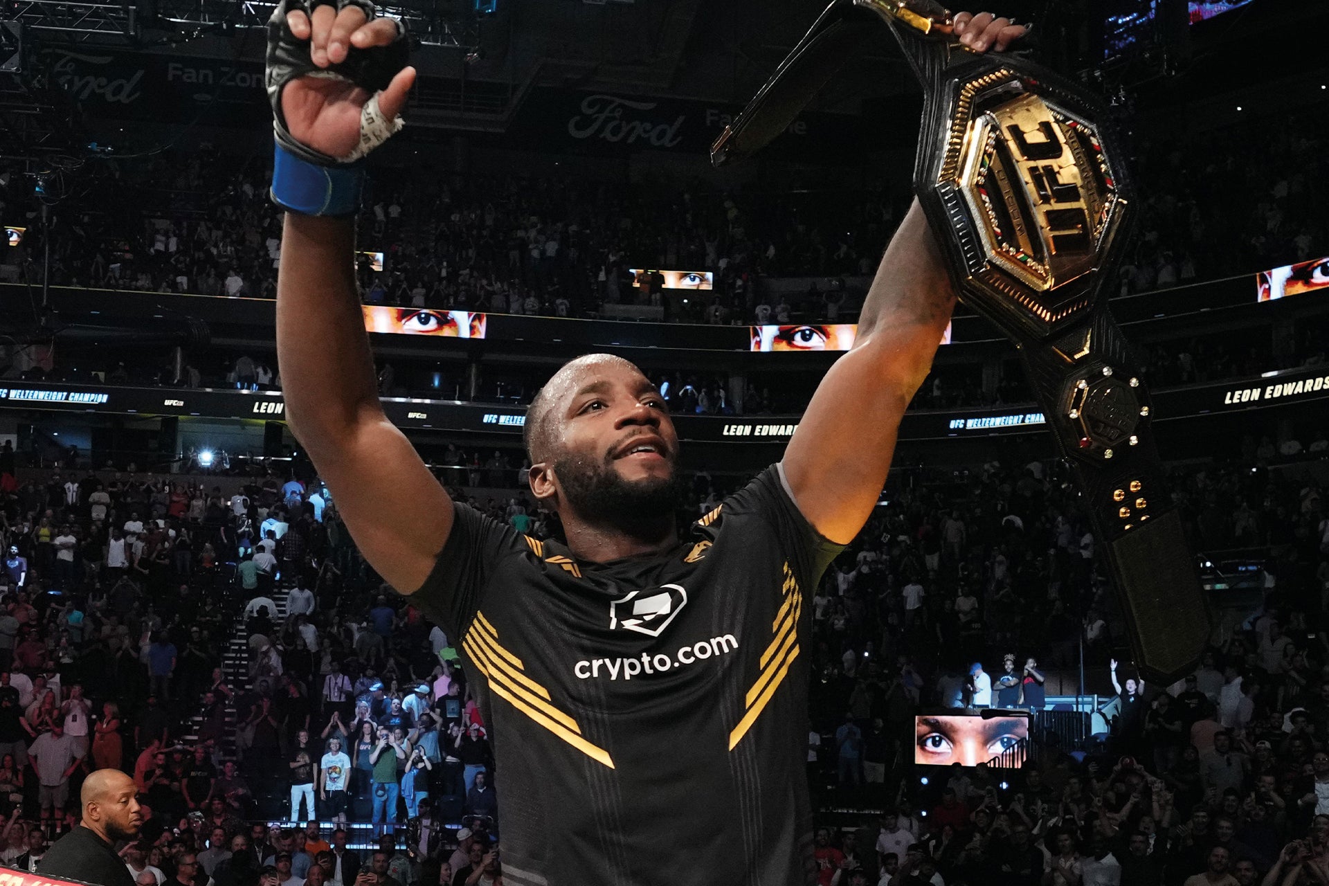 Leon Edwards Signed Photo UFC 278