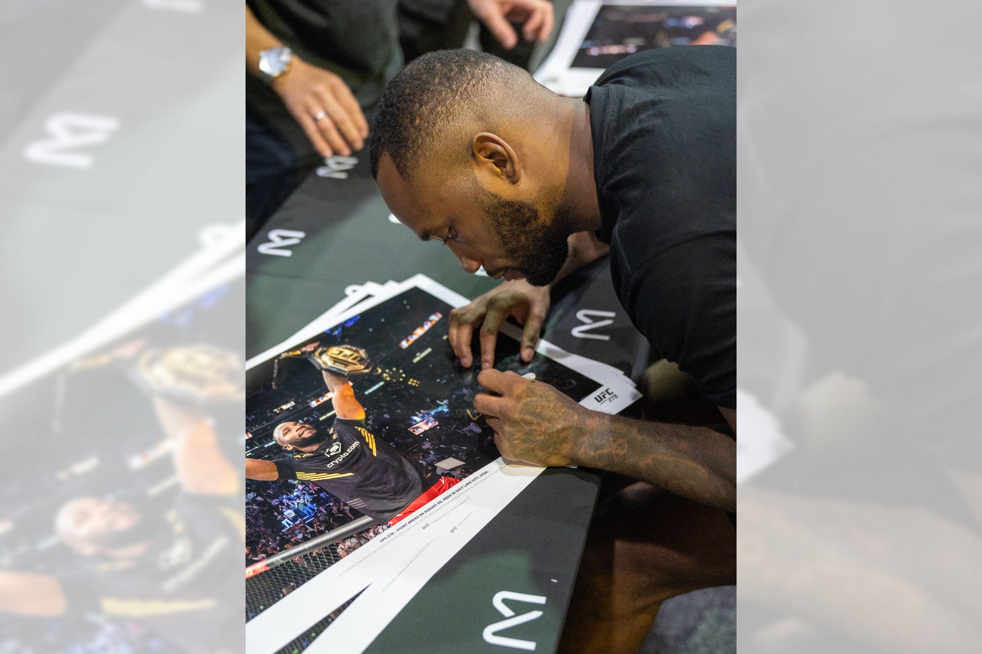 Leon Edwards Signed Photo UFC 278