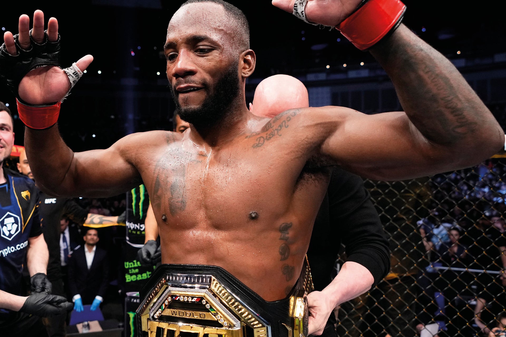 Leon Edwards Signed Photo UFC 286