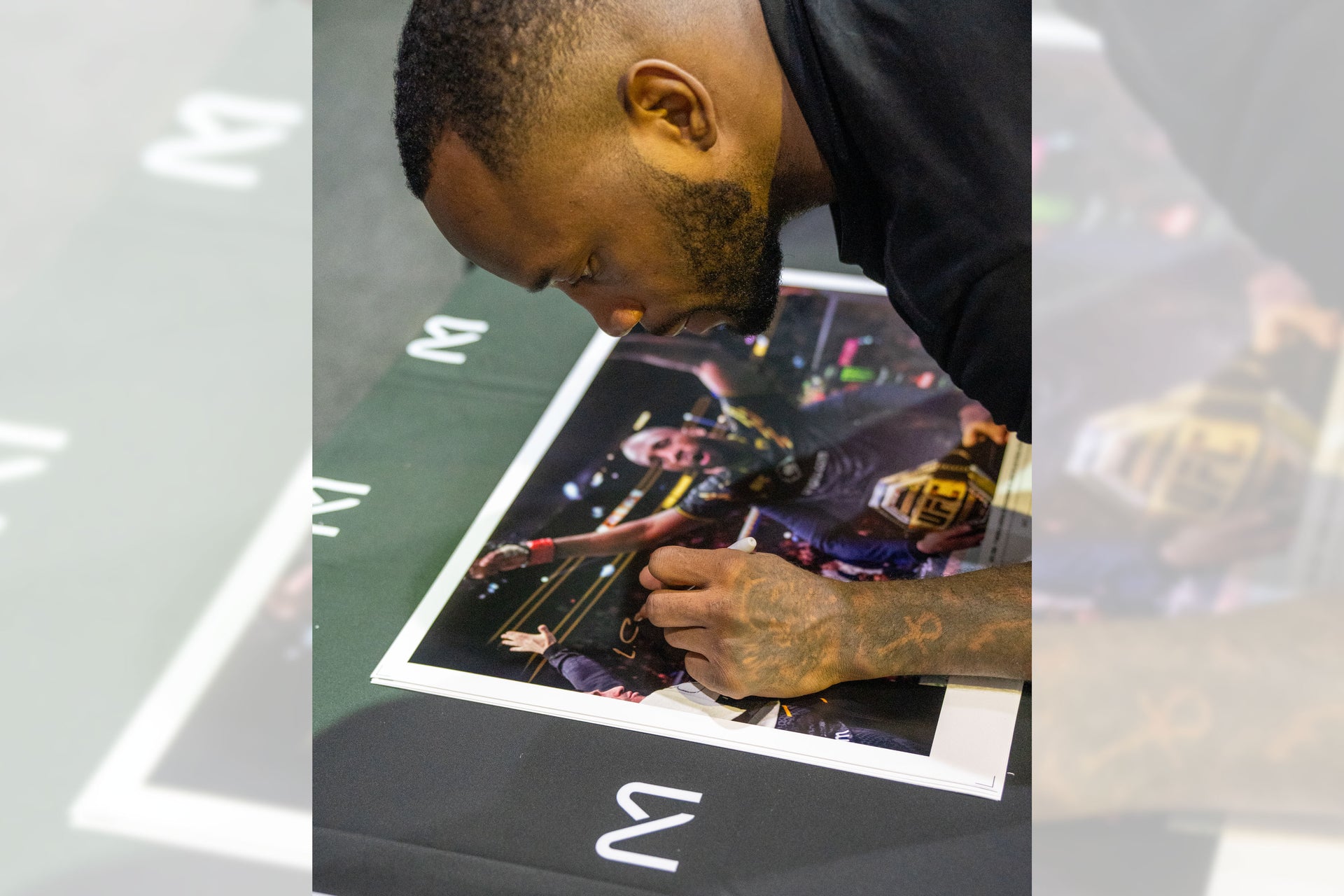Leon Edwards Signed Photo UFC 296