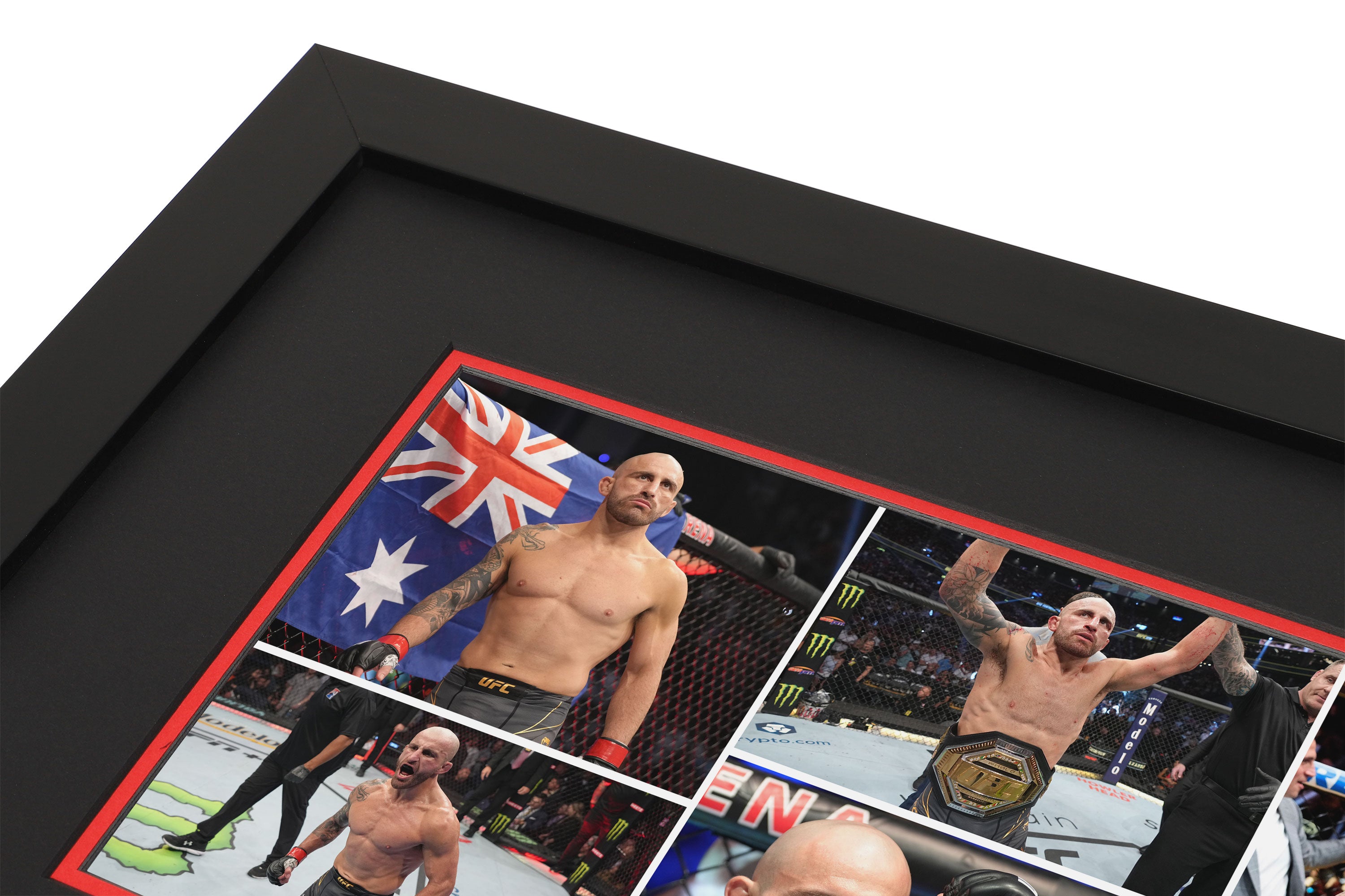 Alexander Volkanovski Limited-Edition UFC Champion Triple Canvas & Photo