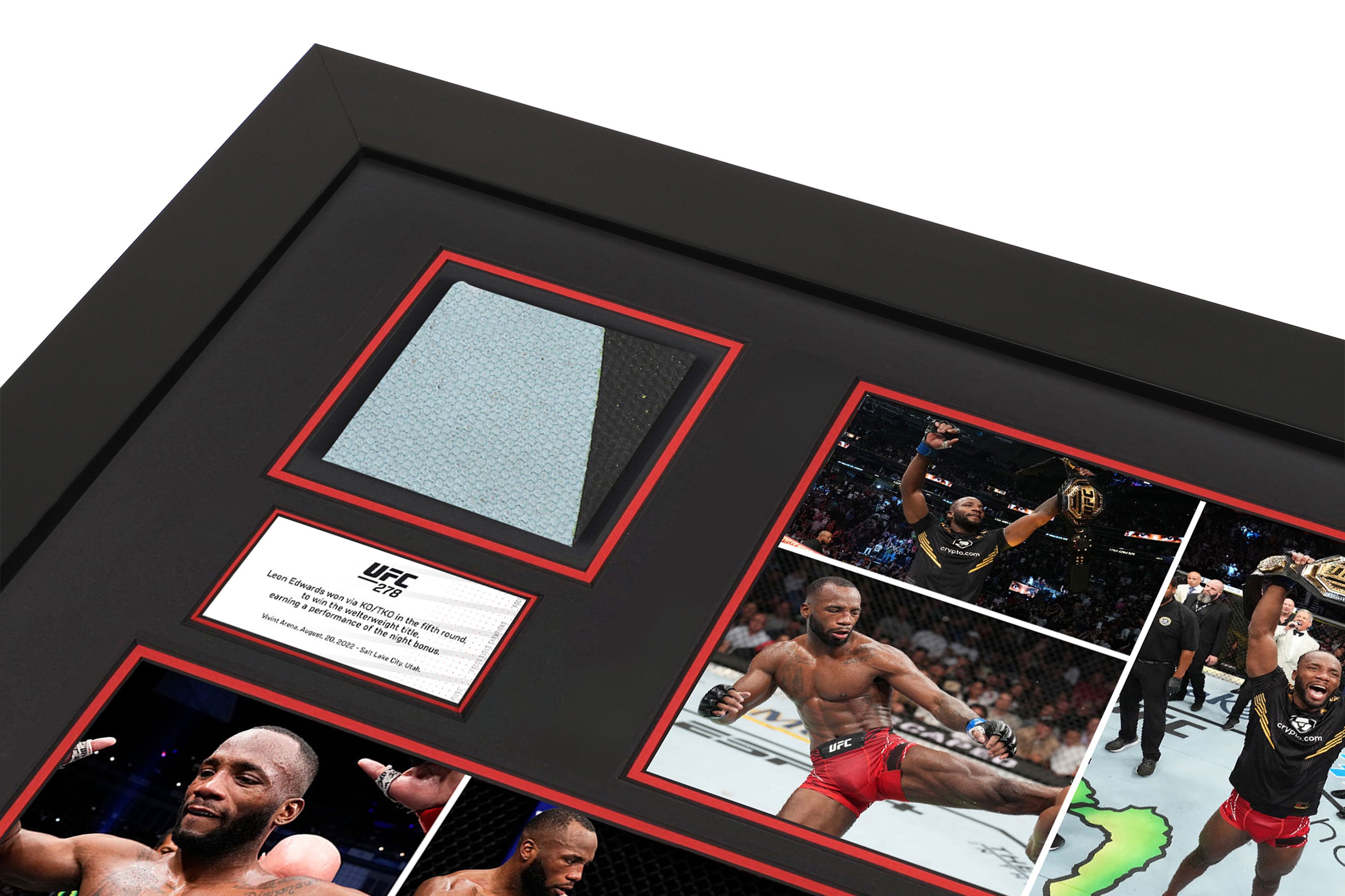 Leon Edwards Limited-Edition UFC Champion Dual Canvas & Photos