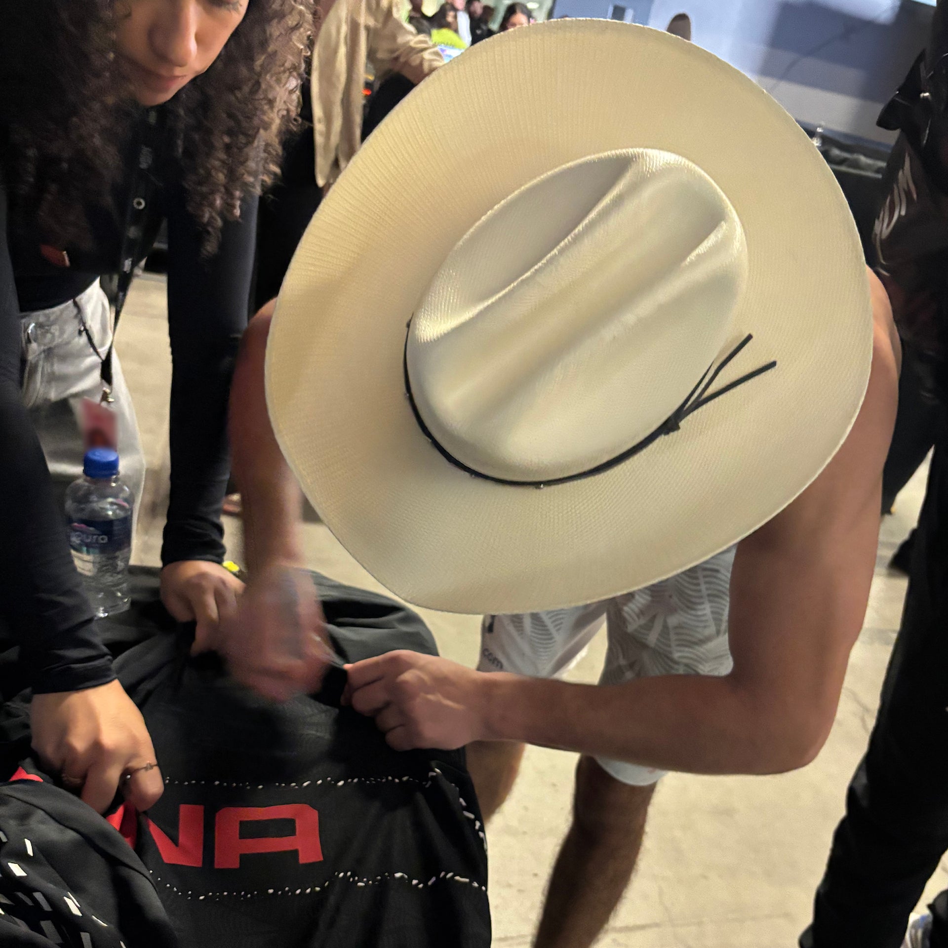 Santiago Luna Signed 1-of-1 Fight Worn Jersey UFC Fight Night: Moreno vs Kavanagh