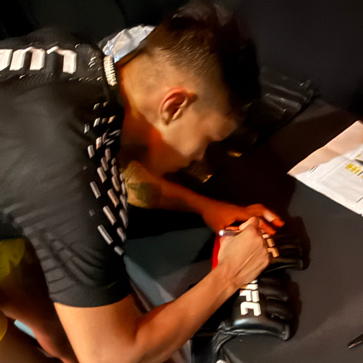 Iasmin Lucindo Signed 1-of-1 Fight Worn Gloves UFC 333: Volkanovski vs Evloev