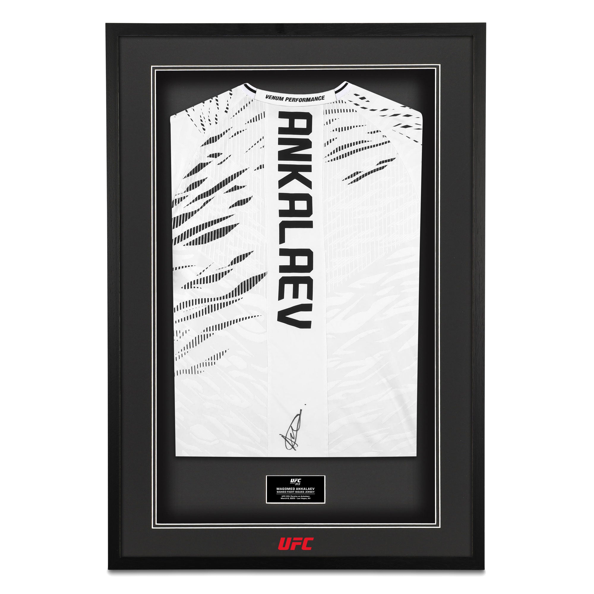 Magomed Ankalaev Signed 1-of-1 Fight Issued Jersey UFC 313: Pereira vs Ankalaev