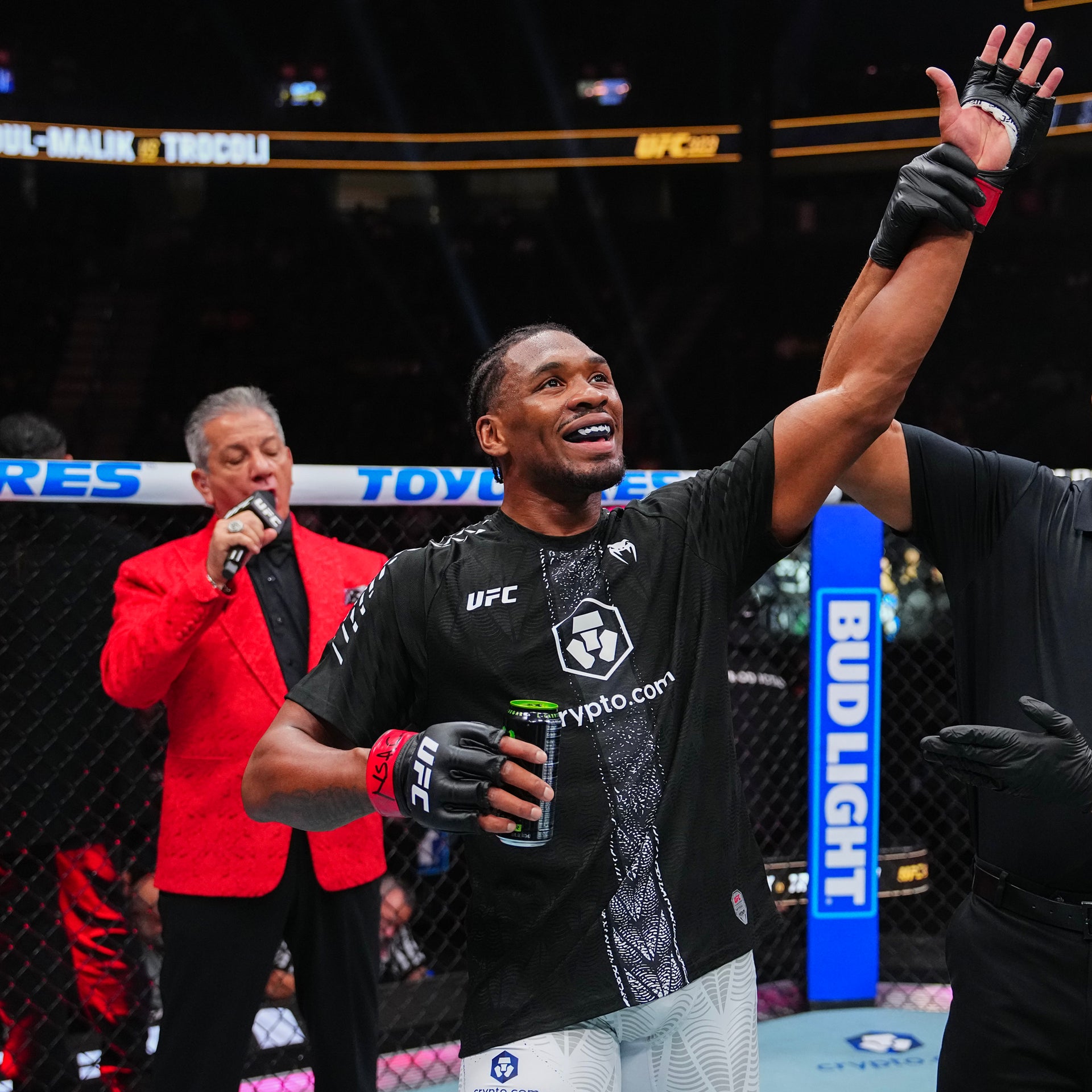 Mansur Abdul-Malik Signed 1-of-1 Fight Worn Jersey UFC 323: Dvalishvili vs Yan 2