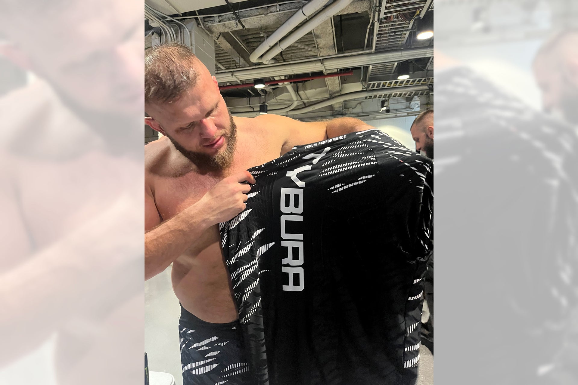 Marcin Tybura Signed 1-of-1 Fight Issued Jersey UFC 309: Jones vs Miocic