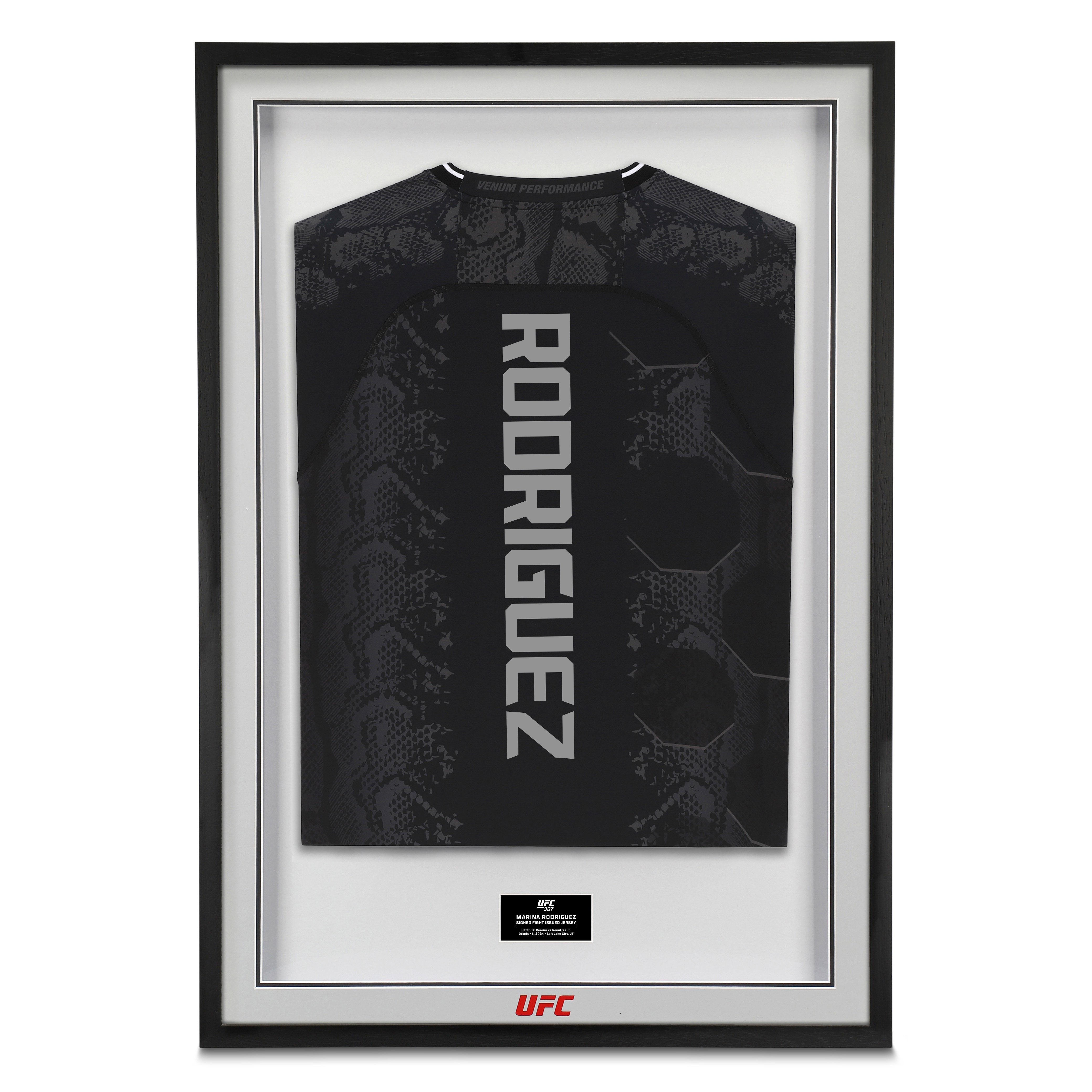 Marina Rodriguez Signed 1-of-1 Fight Issued Jersey UFC 307: Pereira vs Rountree Jr