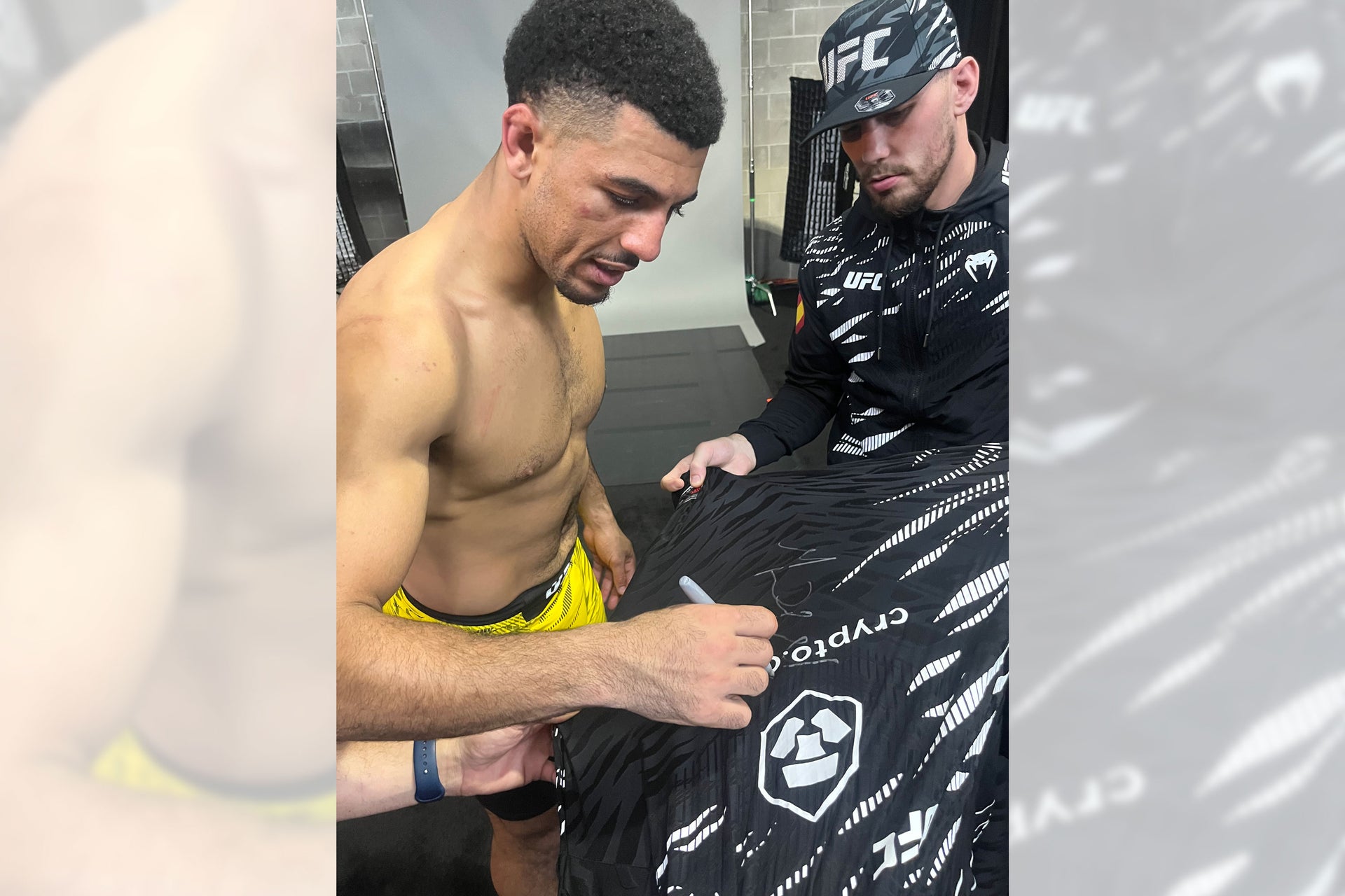 Marquel Mederos Signed 1-of-1 Fight Issued Jersey UFC 316: Dvalishvili vs O’Malley 2