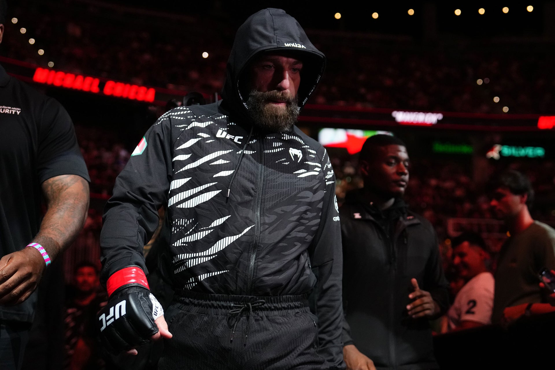 Michael Chiesa Signed 1-of-1 Fight Issued Hoodie UFC Fight Night: Usman vs Buckley