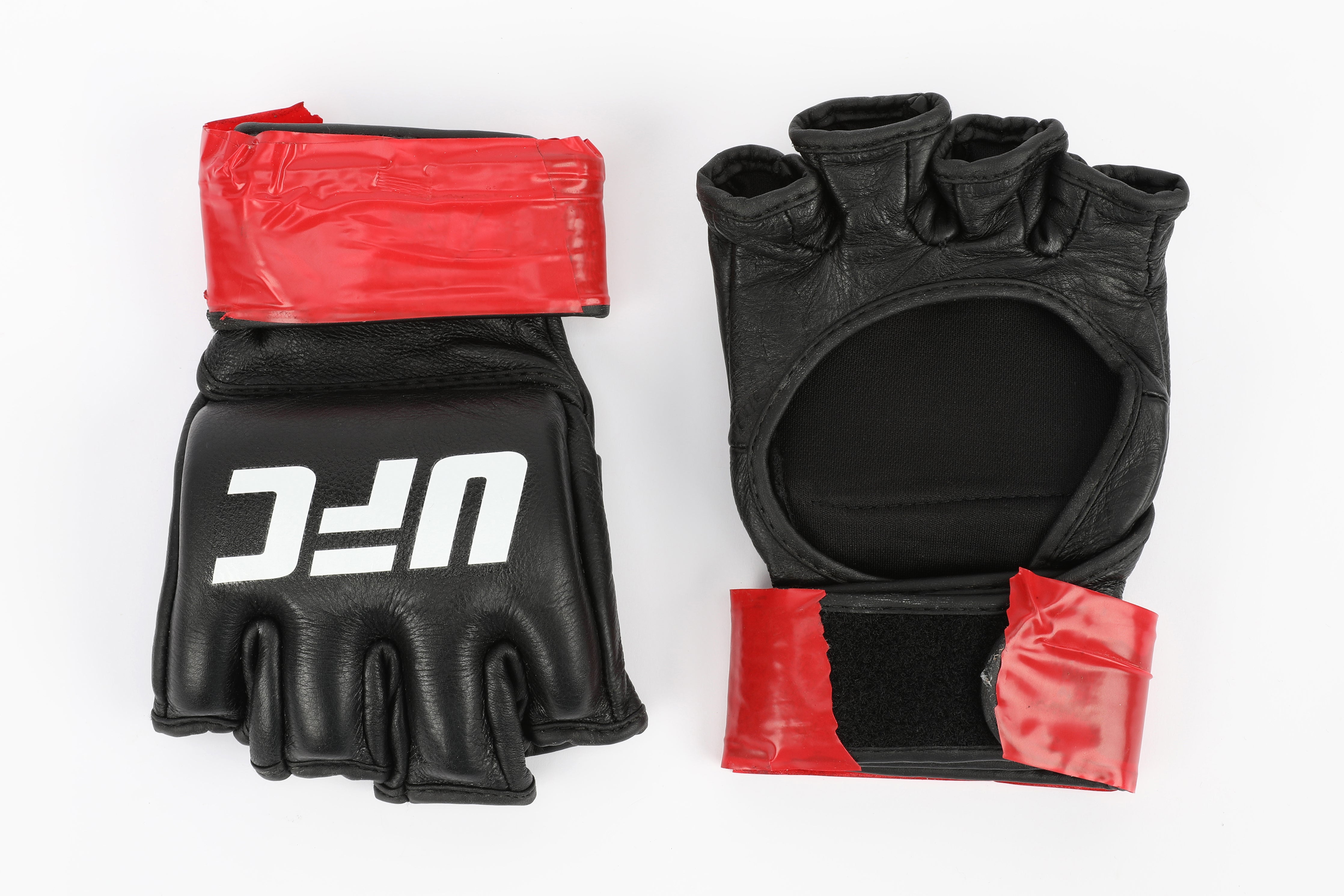 Nyamjargal Tumendemberel Signed 1-of-1 Fight Worn Gloves UFC Fight Night: Yan vs Figueiredo