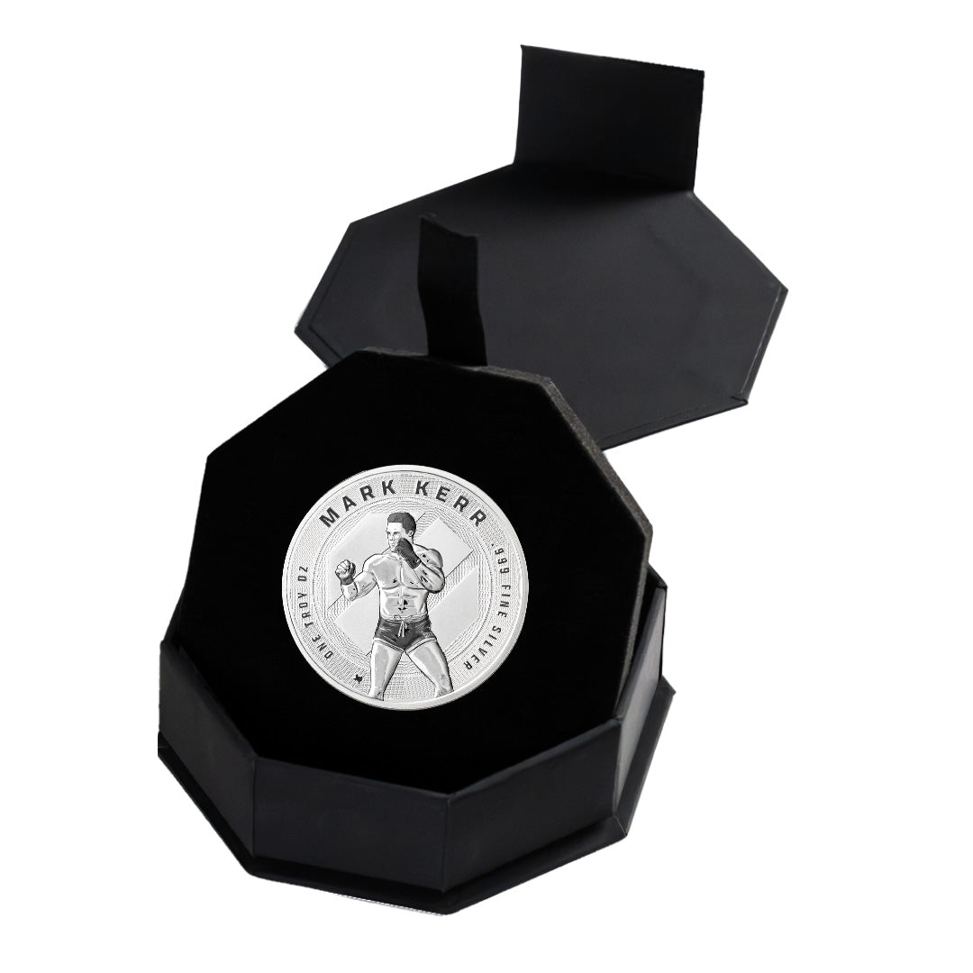 1 oz UFC Mark Kerr Silver Round (Reverse Proof)