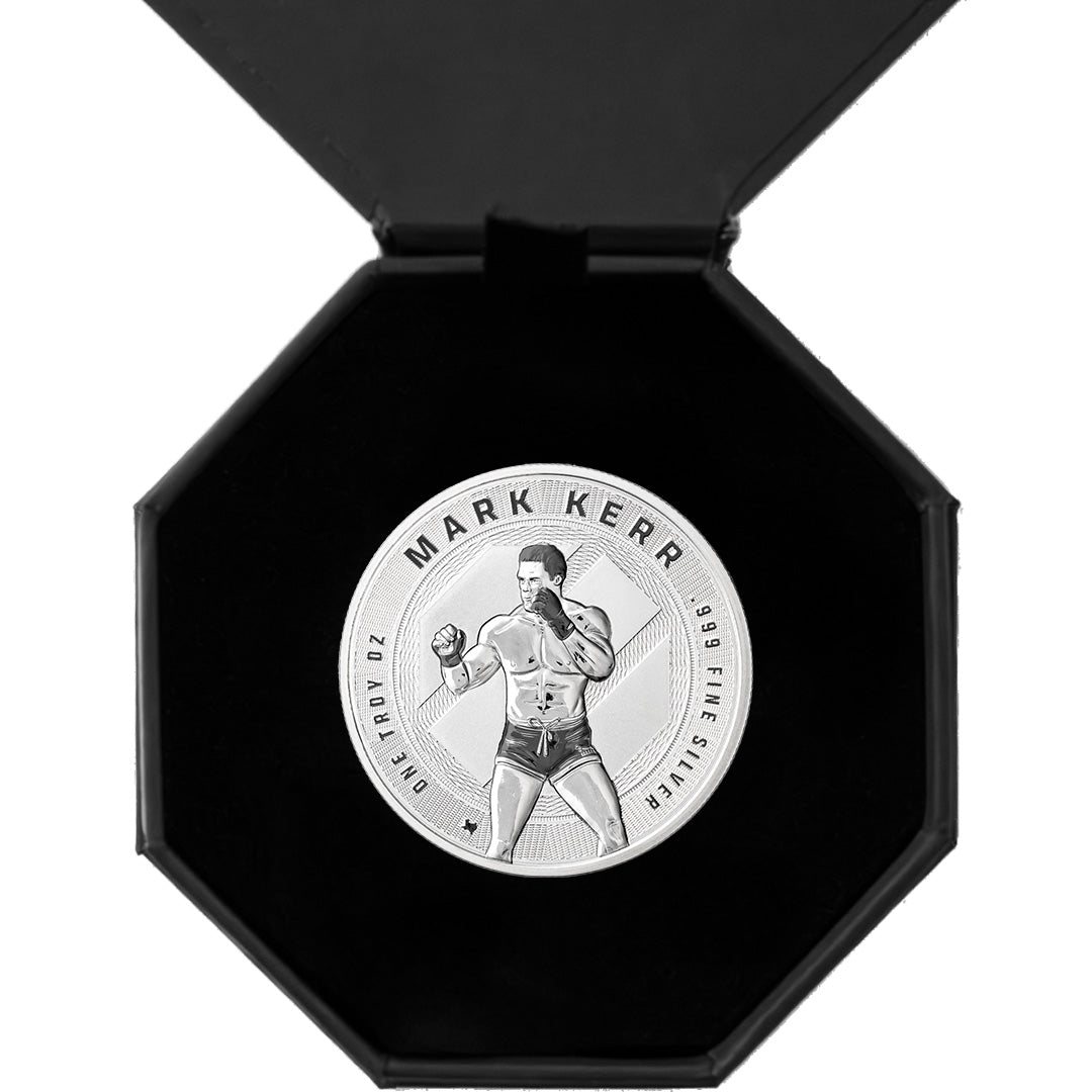 1 oz UFC Mark Kerr Silver Round (Reverse Proof)