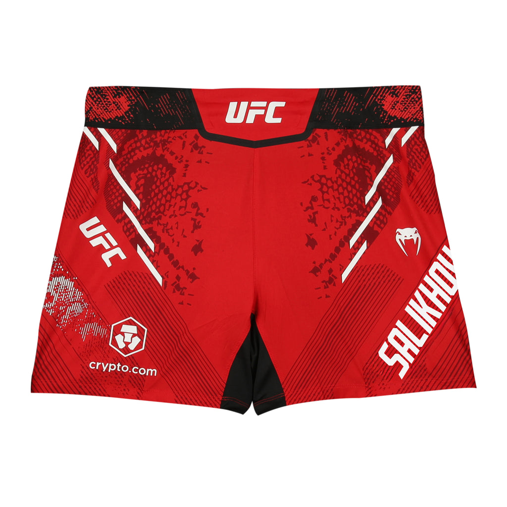 Muslim Salikhov Signed 1-of-1 Fight Worn Shorts UFC Fight Night: Bonfim vs Brown