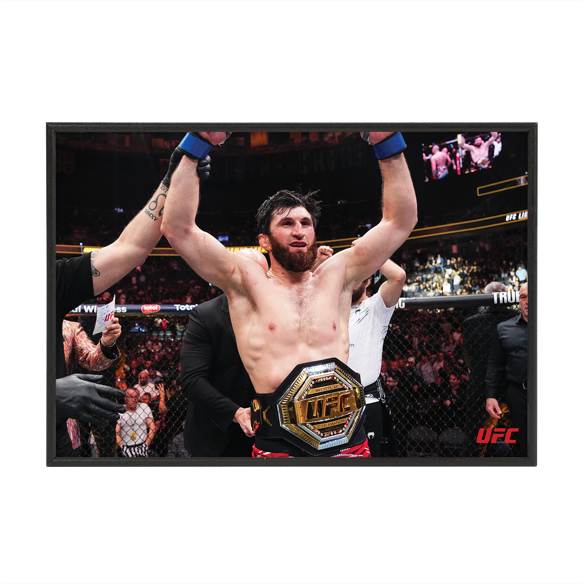 UFC 313: Pereira vs Ankalaev - Magomed Ankalaev Framed Print