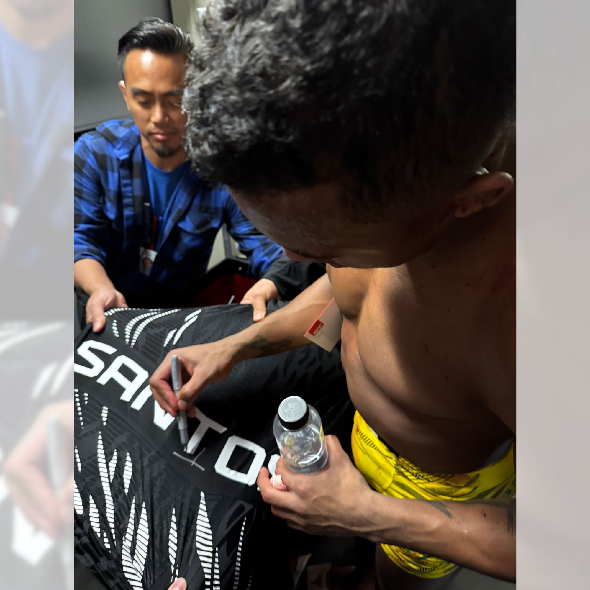 Mairon Santos Signed 1-of-1 Fight Issued Jersey UFC 313: Pereira vs Ankalaev
