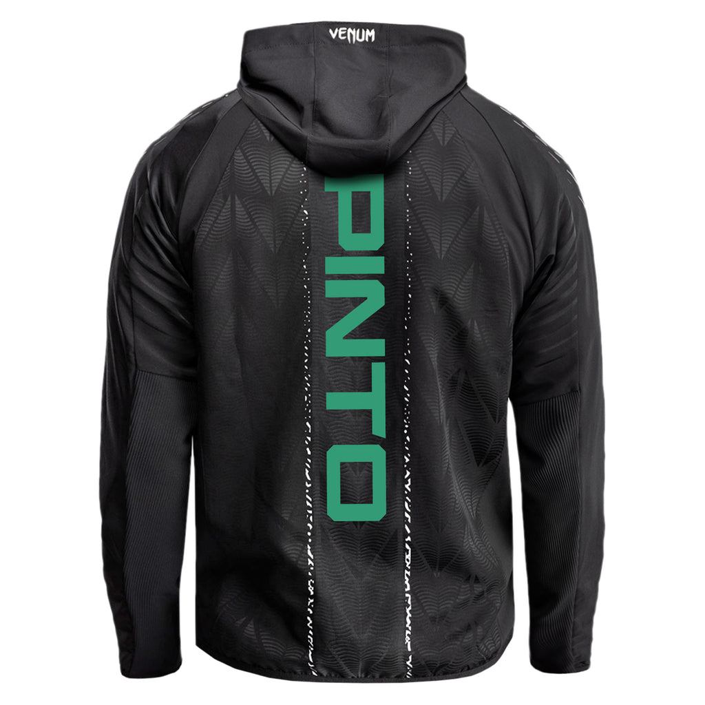 Mario Pinto Signed 1-of-1 Fight Worn Hoodie UFC Fight Night: Hooker vs Parnasse