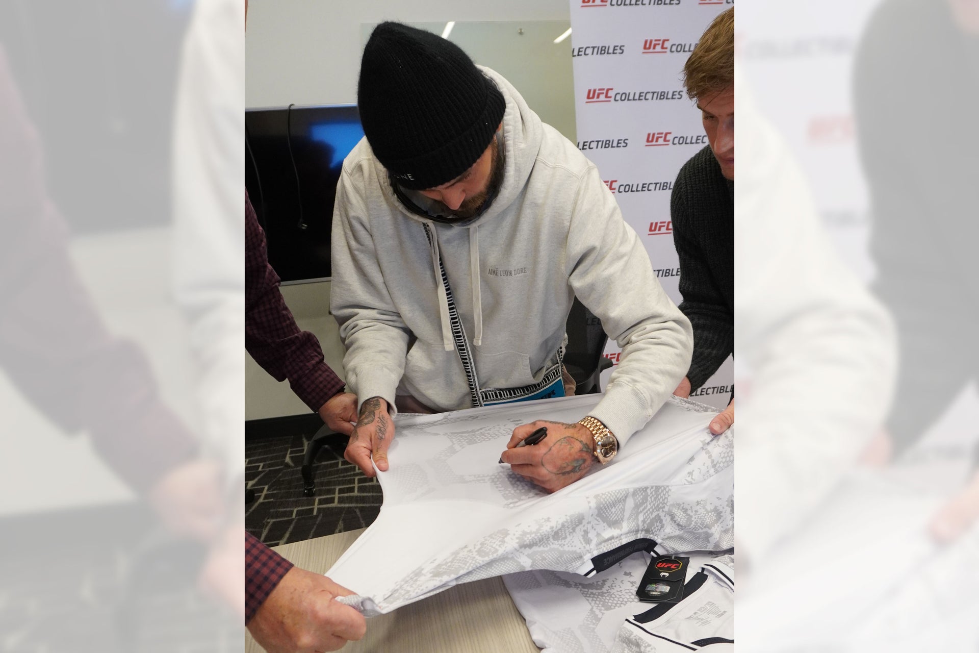 Marlon Vera Signed White Fight Night 2.0 Jersey