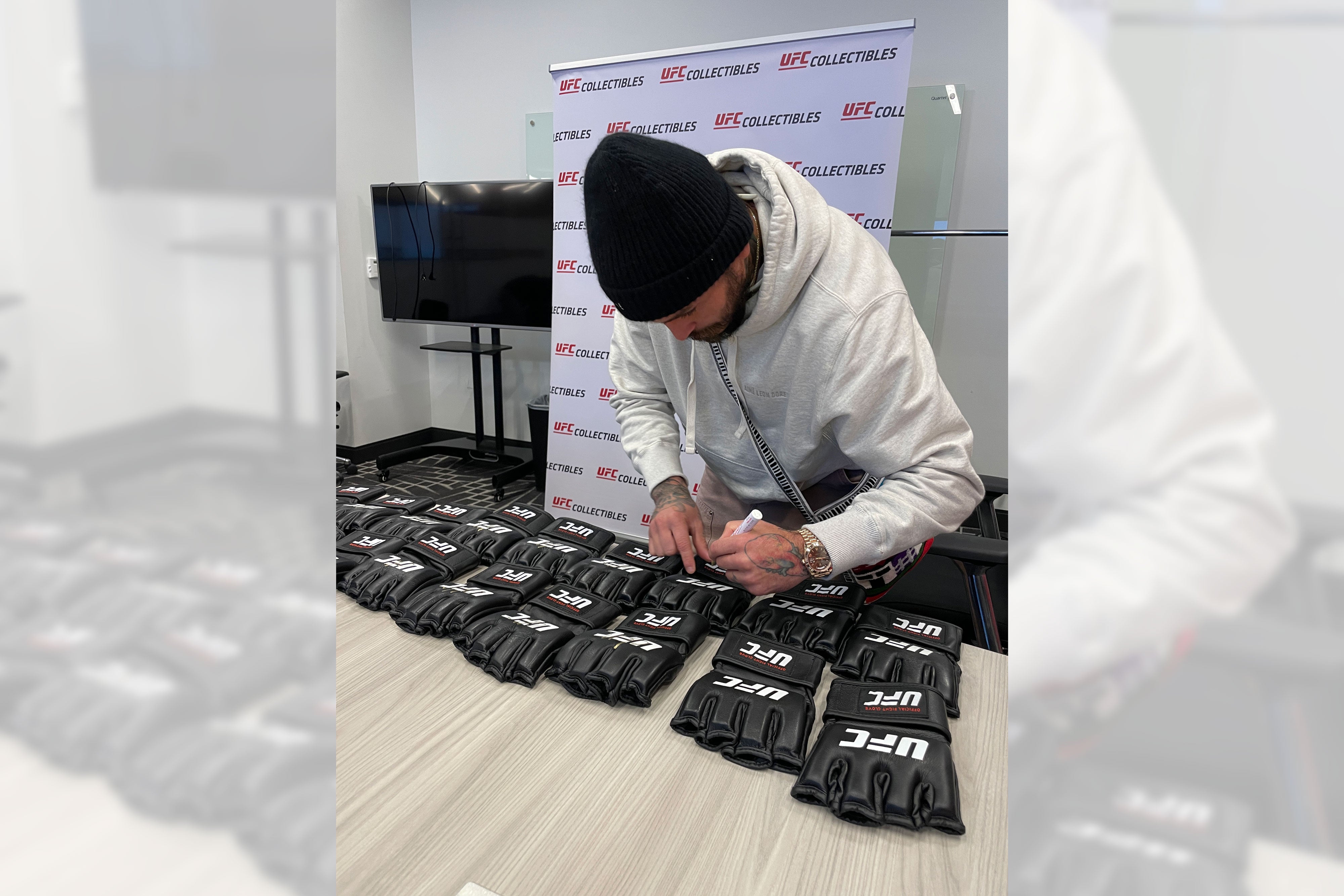 Marlon Vera Signed Official UFC Gloves