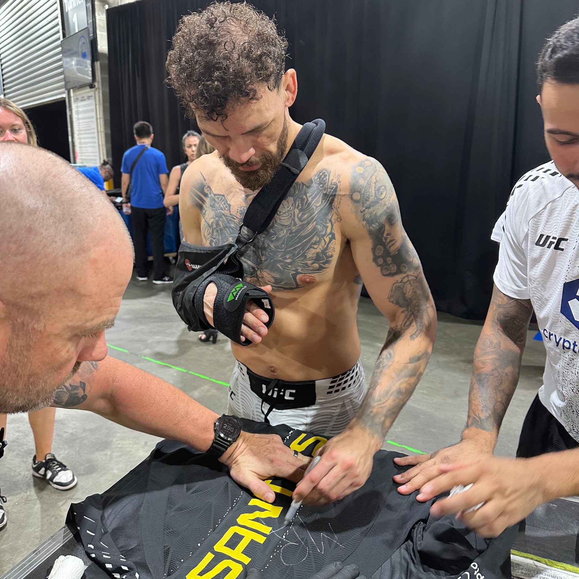 Mauricio Ruffy Signed 1-of-1 Fight Issued Hoodie UFC 325: Volkanovski vs Lopes 2