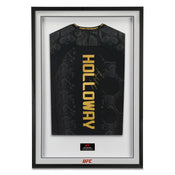 Max Holloway Signed Limited Edition Black & Gold Jersey