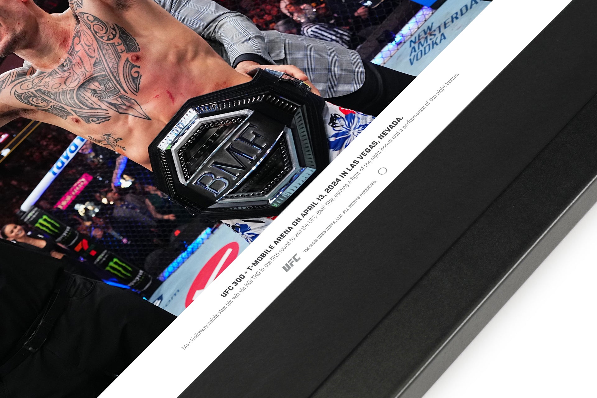 Max Holloway Signed Photo UFC 300