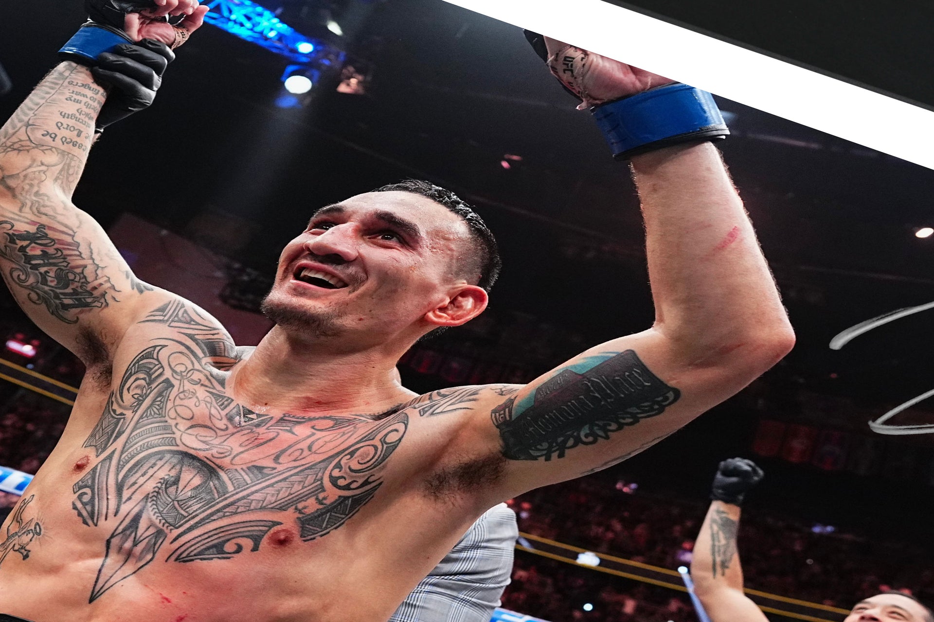 Max Holloway Signed Photo UFC 300