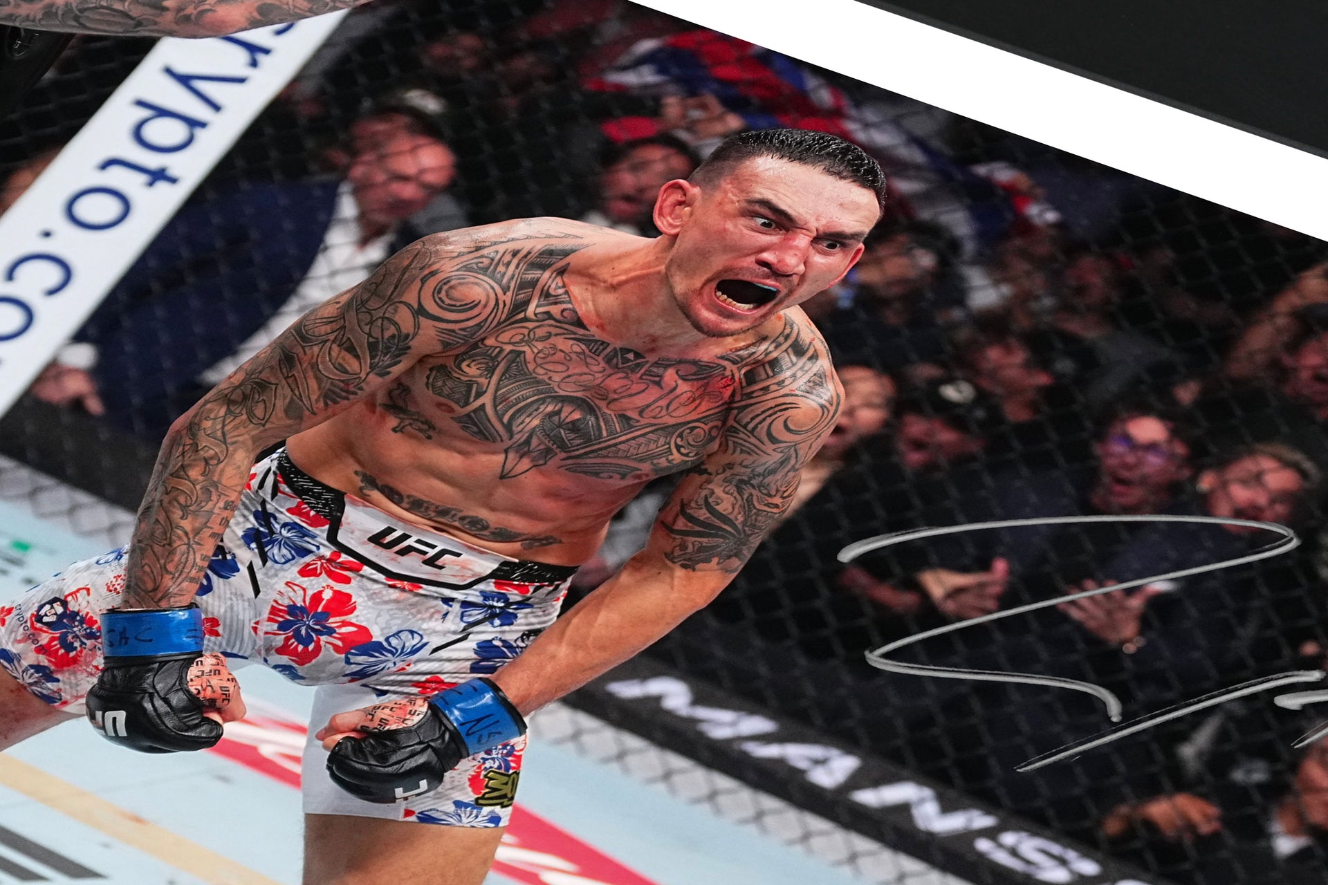 Max Holloway Signed Photo UFC 300