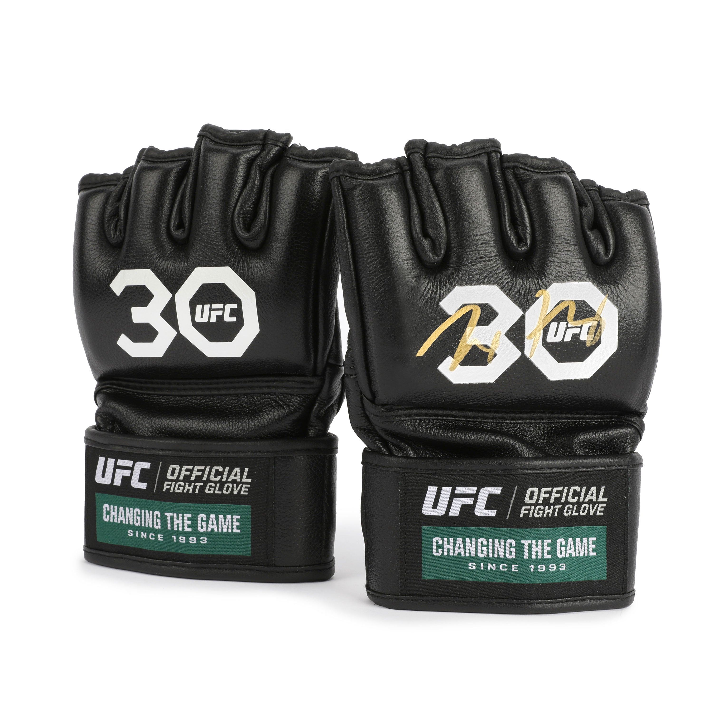 Max Holloway Signed Official UFC Gloves - 30th Anniversary