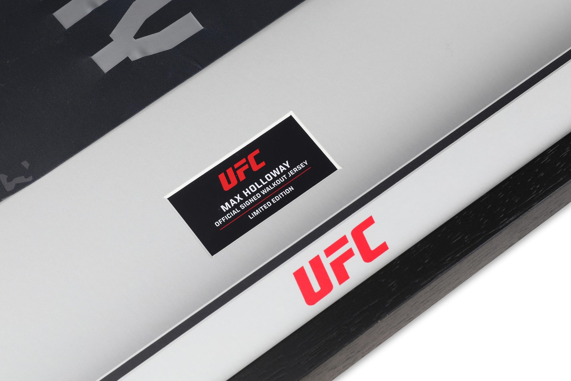 Max Holloway Signed Limited Edition Black Venum Adrenaline Jersey