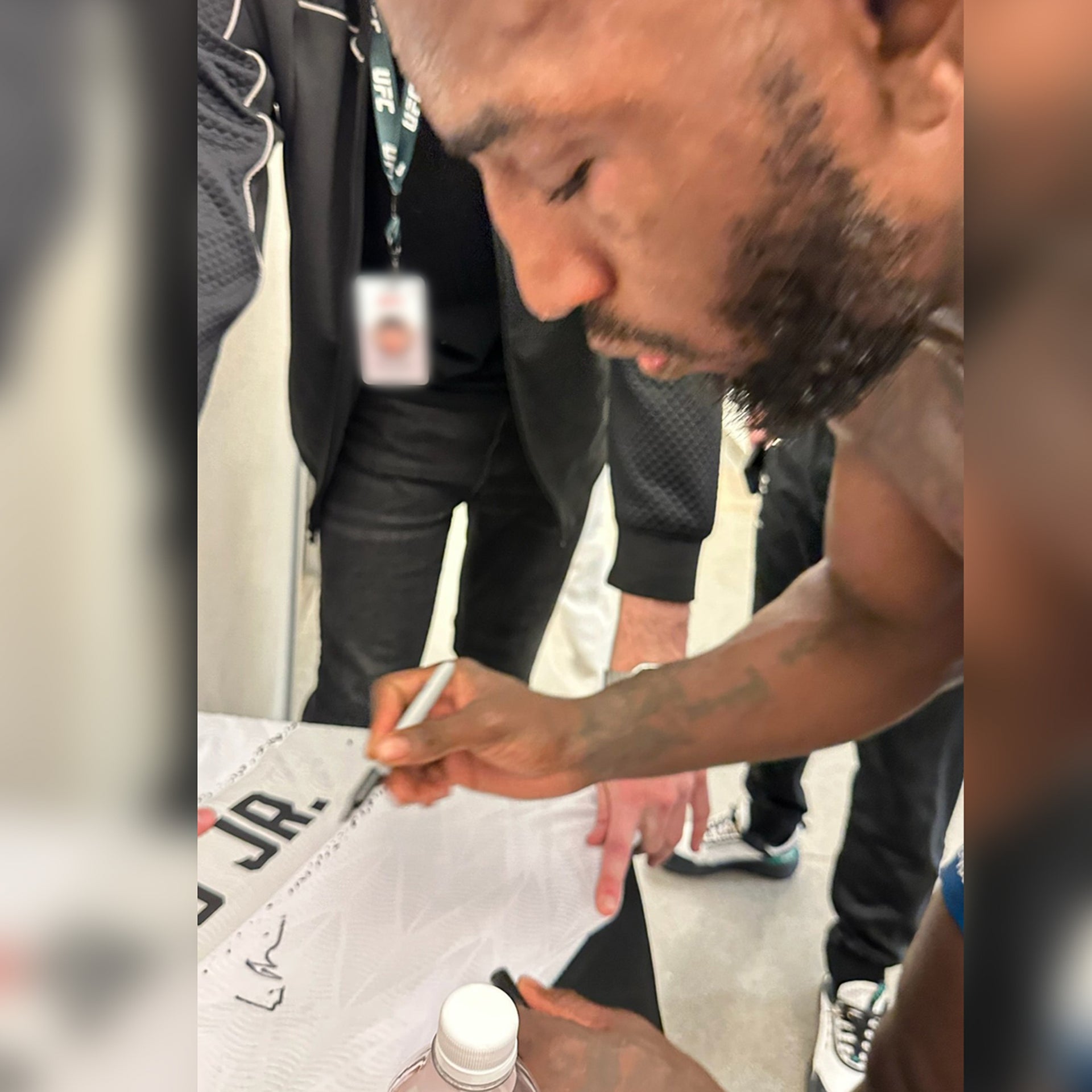 Eric McConico Signed 1-of-1 Fight Worn Jersey UFC Fight Night: Sterling vs Zalal