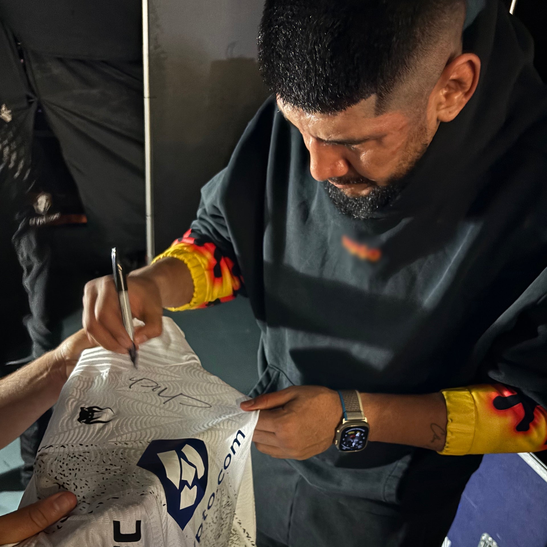 Jose Daniel Medina Signed 1-of-1 Fight Worn Jersey UFC Fight Night: Moreno vs Kavanagh