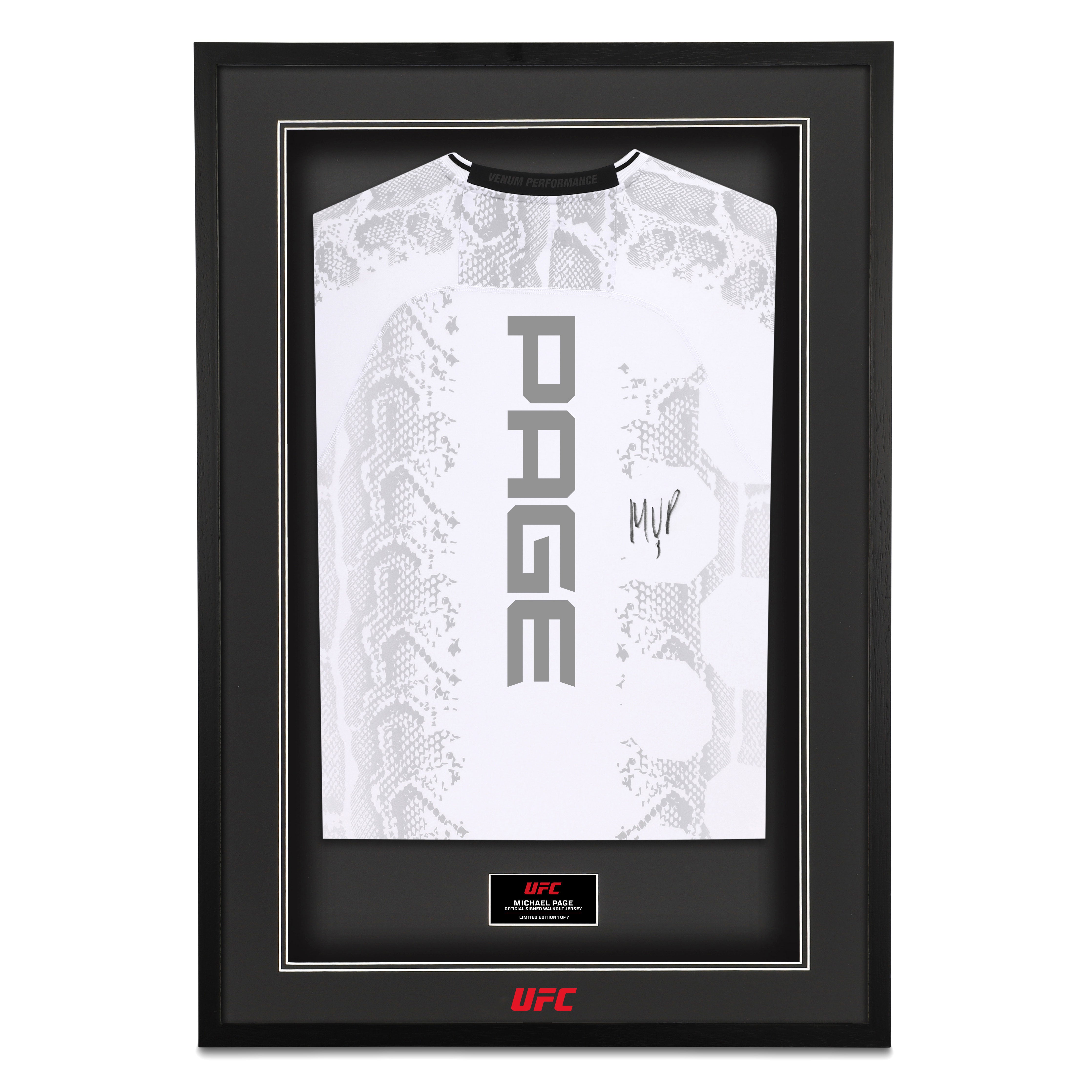  UFC jersey【値下不可・ラスト1点】 UFC Walkout Jersey | Signed UFC Fight Night Jersey | UFC