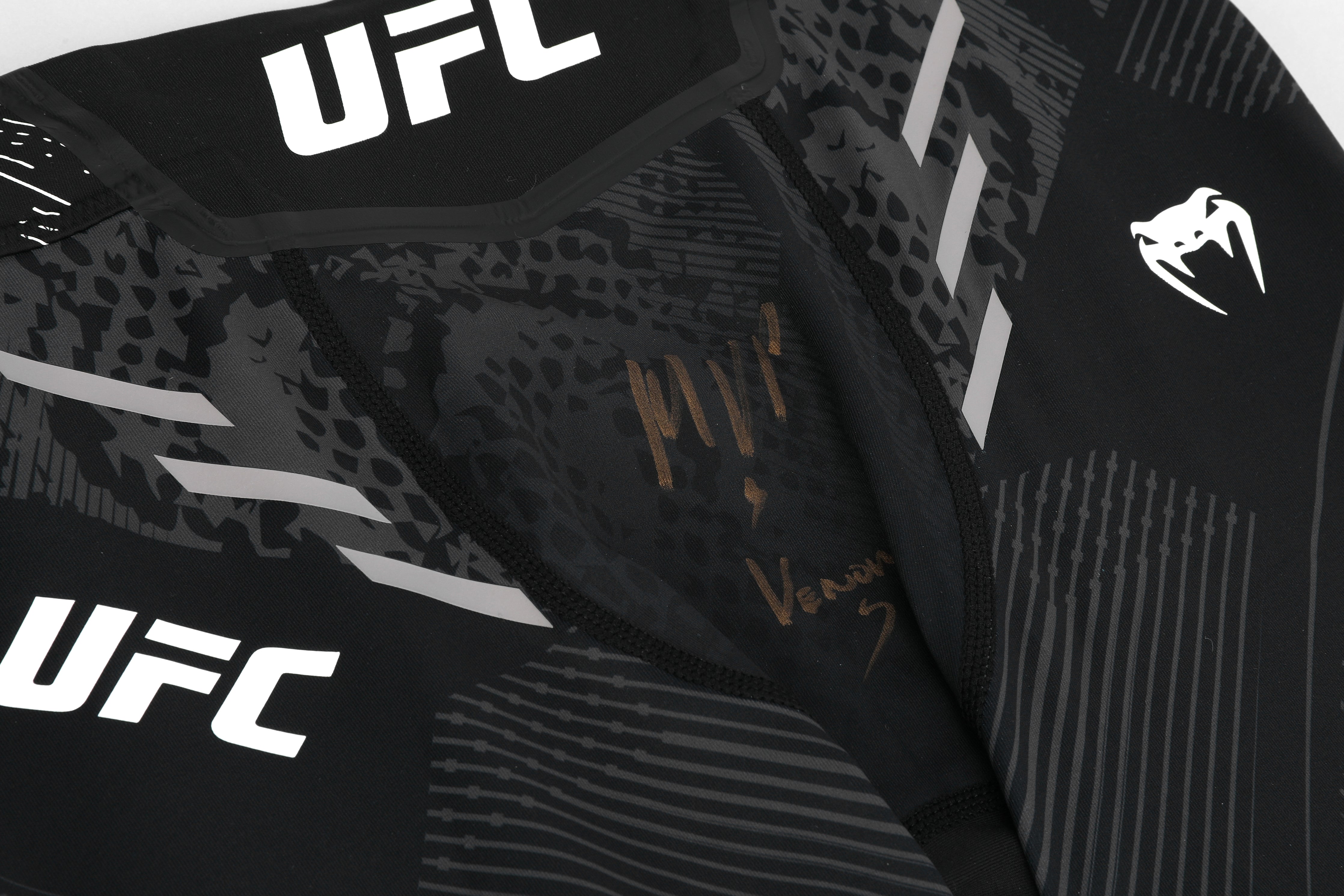 Michael Page Black Venum Fight Night Adrenaline Shorts
