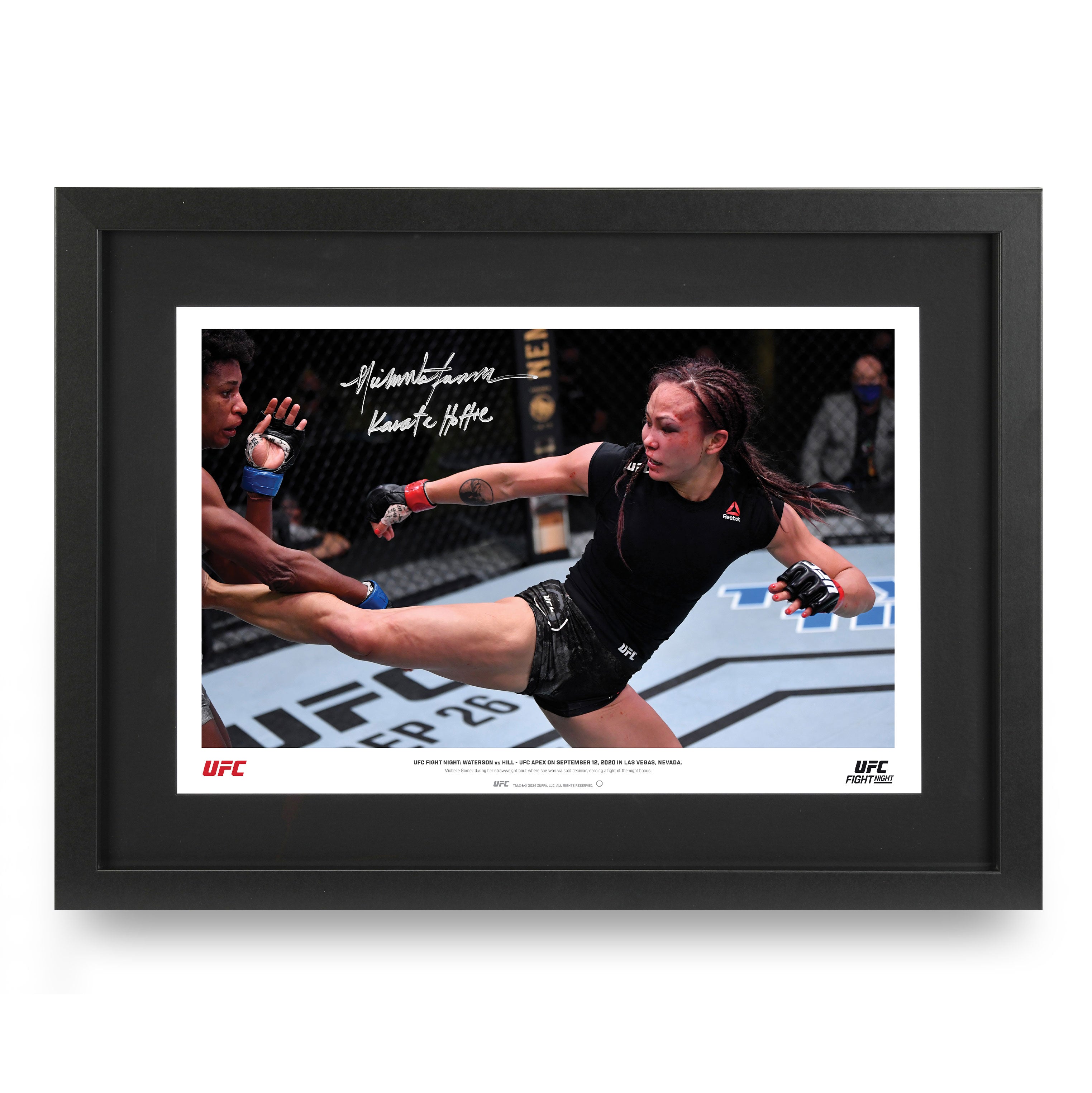 Michelle Waterson Signed Photos Fight Night: Waterson vs Hill