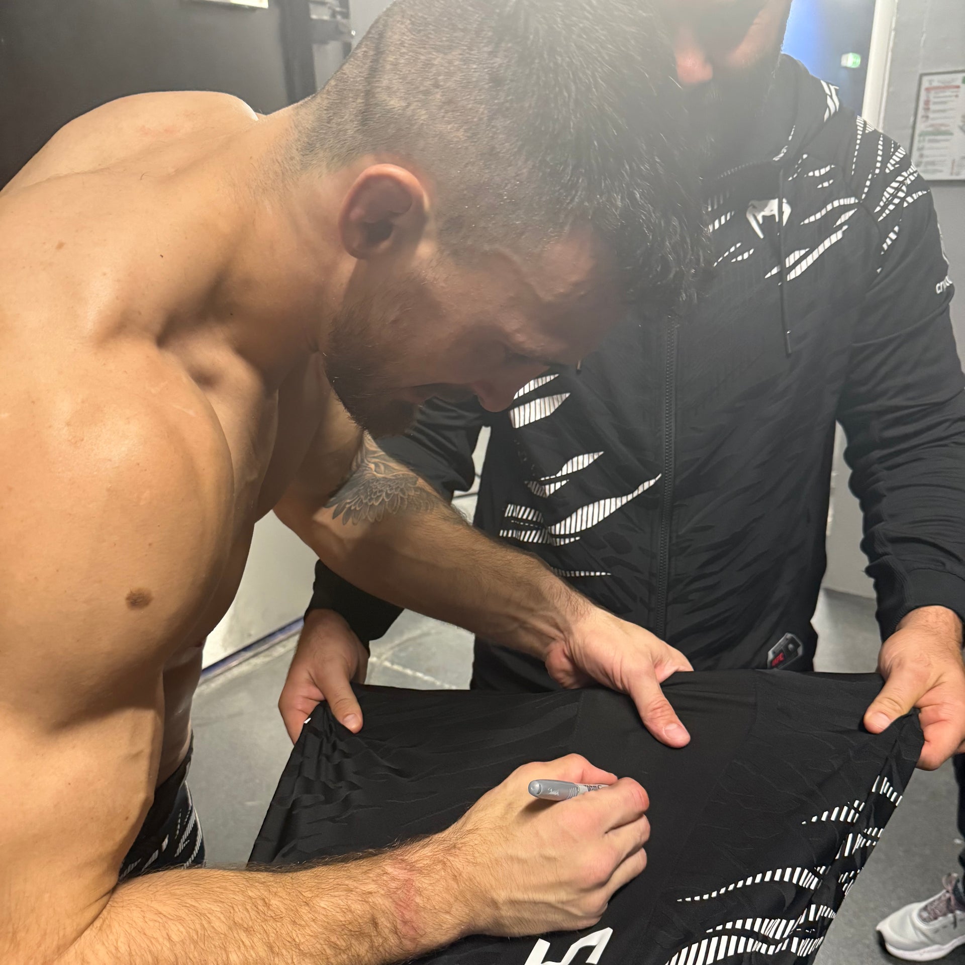 Modestas Bukauskas Signed 1-of-1 Fight Worn Jersey UFC Fight Night: Imavov vs Borralho