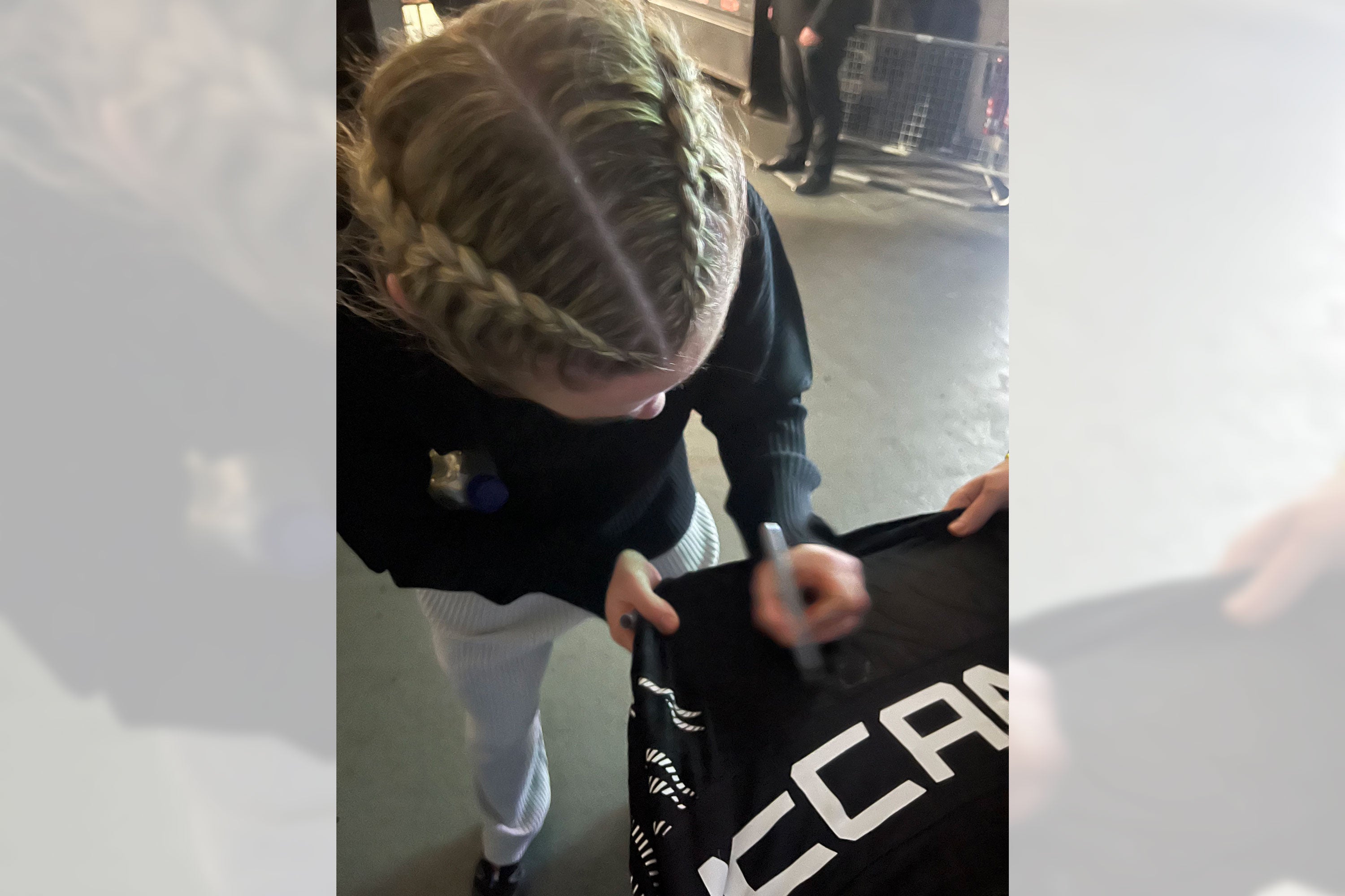Molly McCann Signed 1-of-1 Fight Issued Jersey UFC Fight Night: Edwards vs Brady