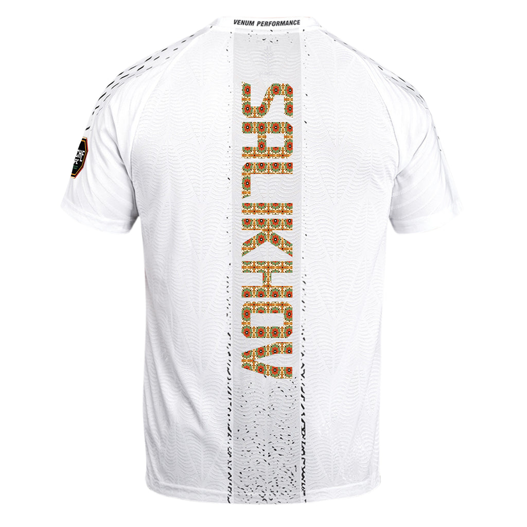 Muslim Salikhov Signed 1-of-1 Fight Worn Jersey Noche UFC: Silva vs Delgado